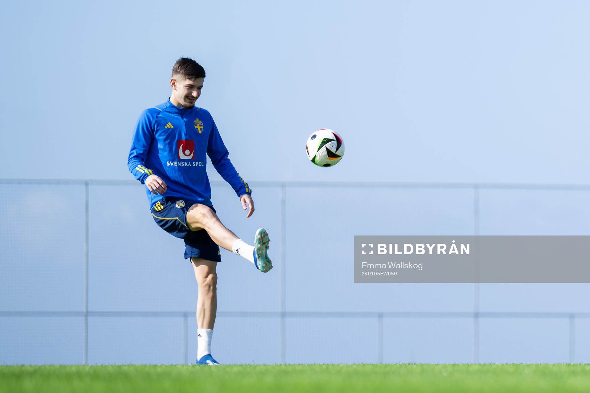 Armin Gigovic of the Swedish men's football national team