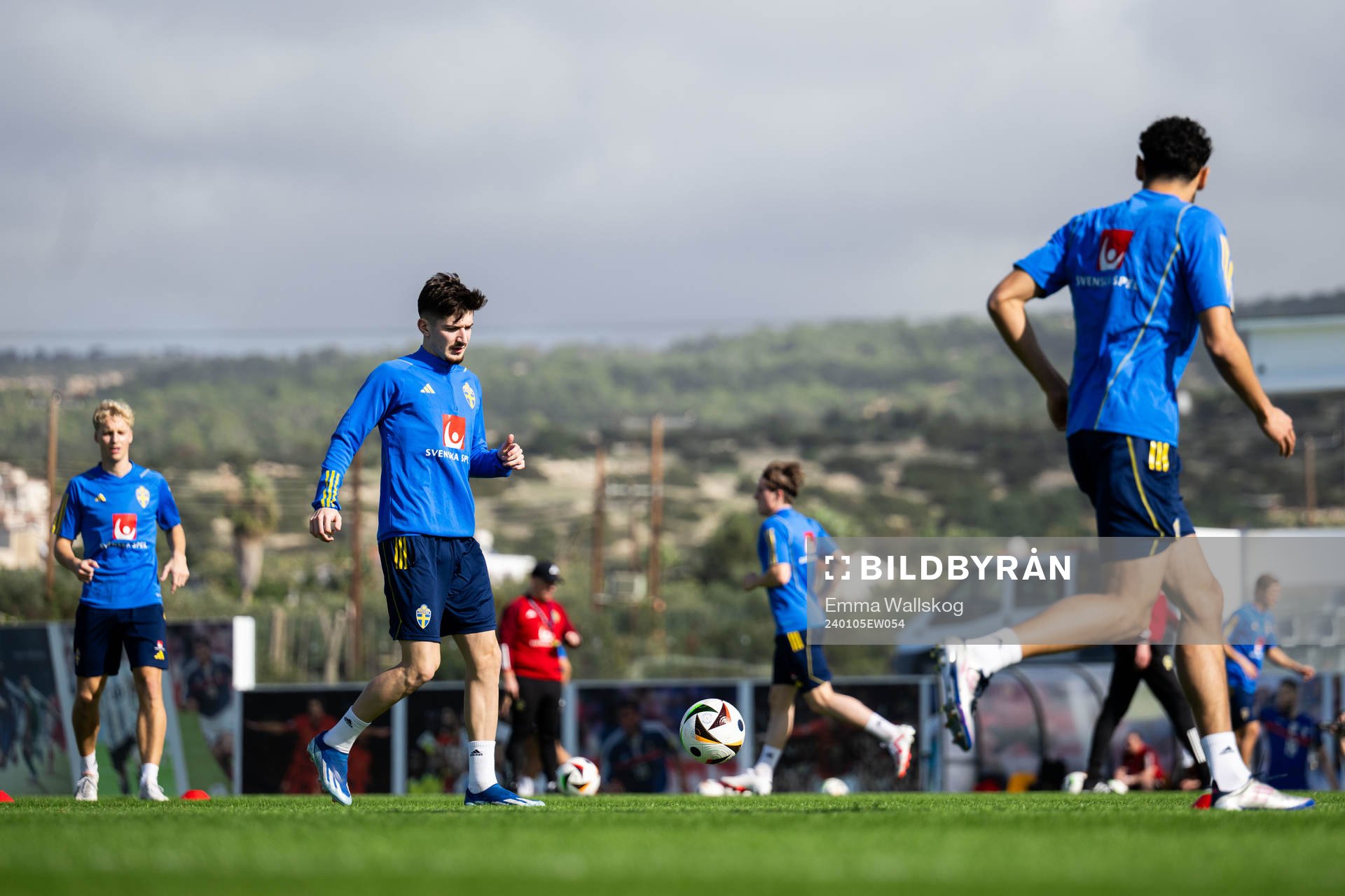 Armin Gigovic of the Swedish men's football national team