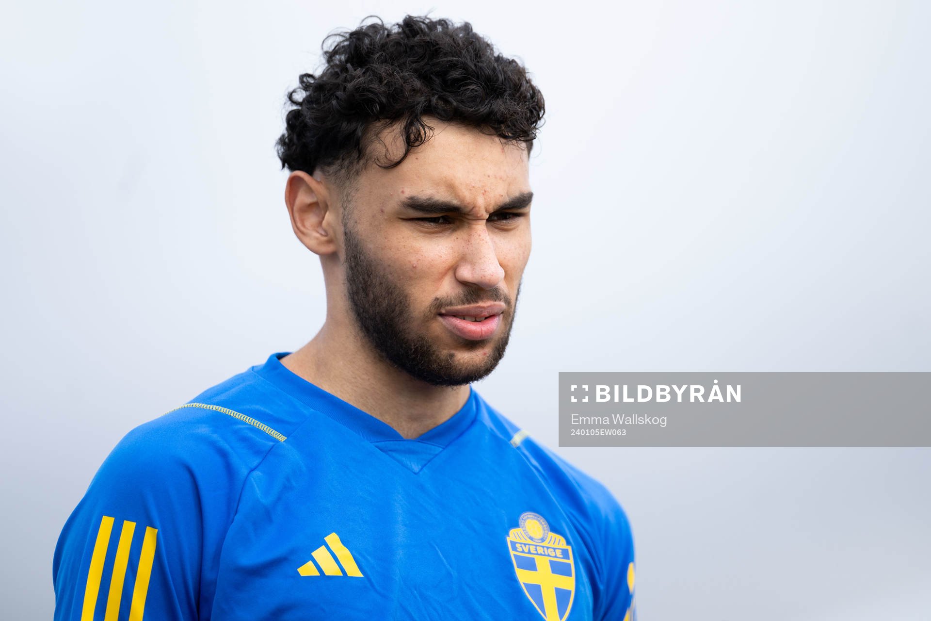 Joakim Persson of the Swedish men's football national team