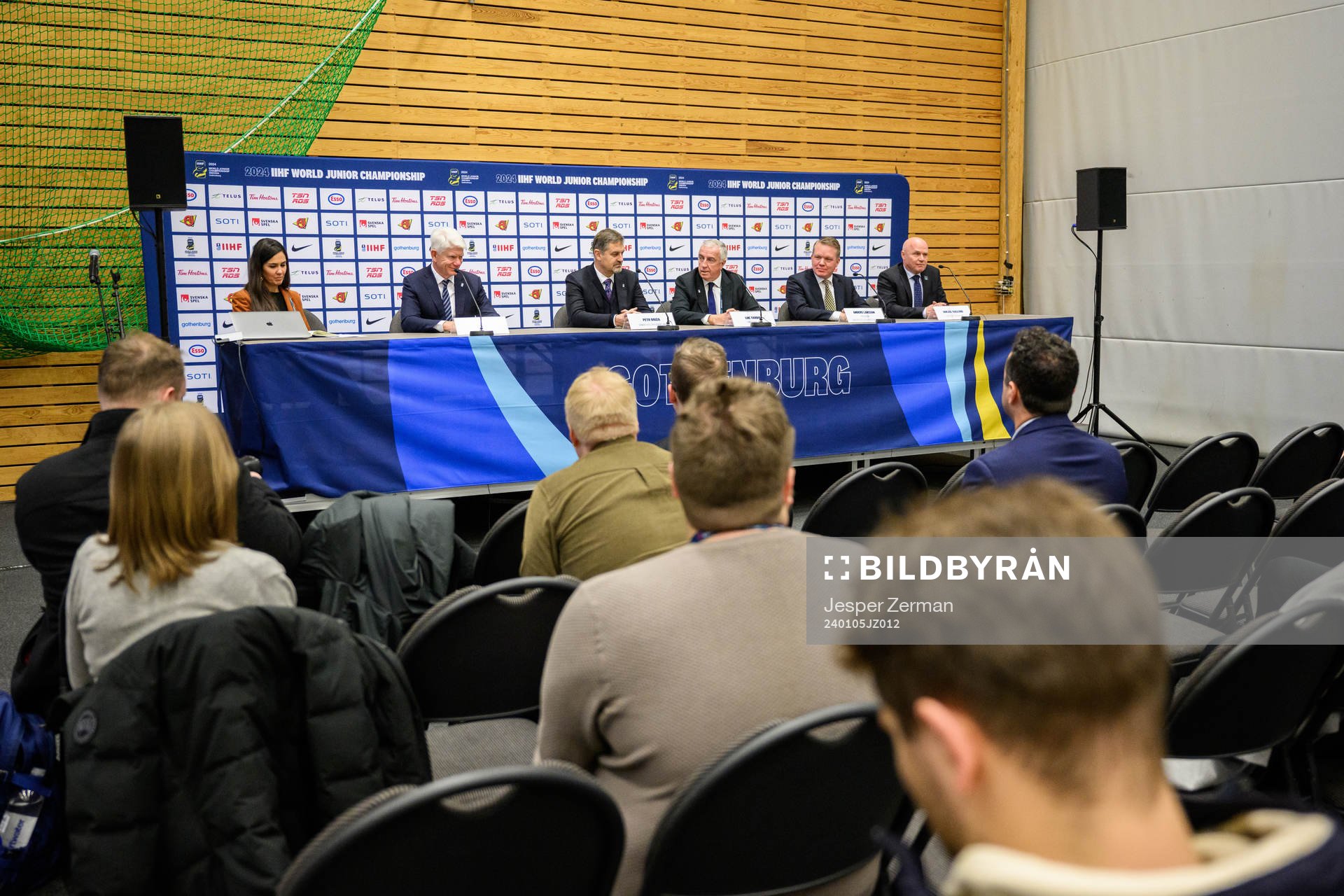 Franz Reindl, council member at IIHF, Petr Briza, Senior