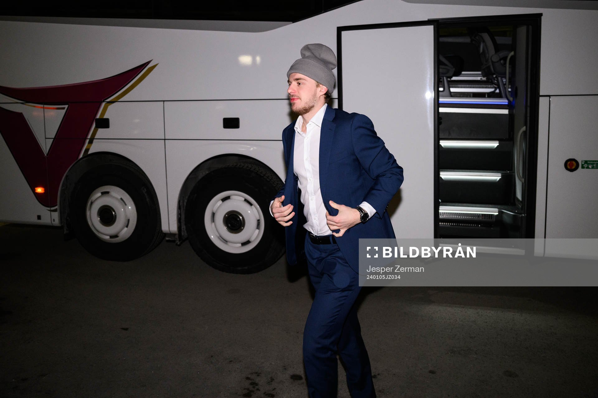 goaltender Hugo Hävelid of Sweden