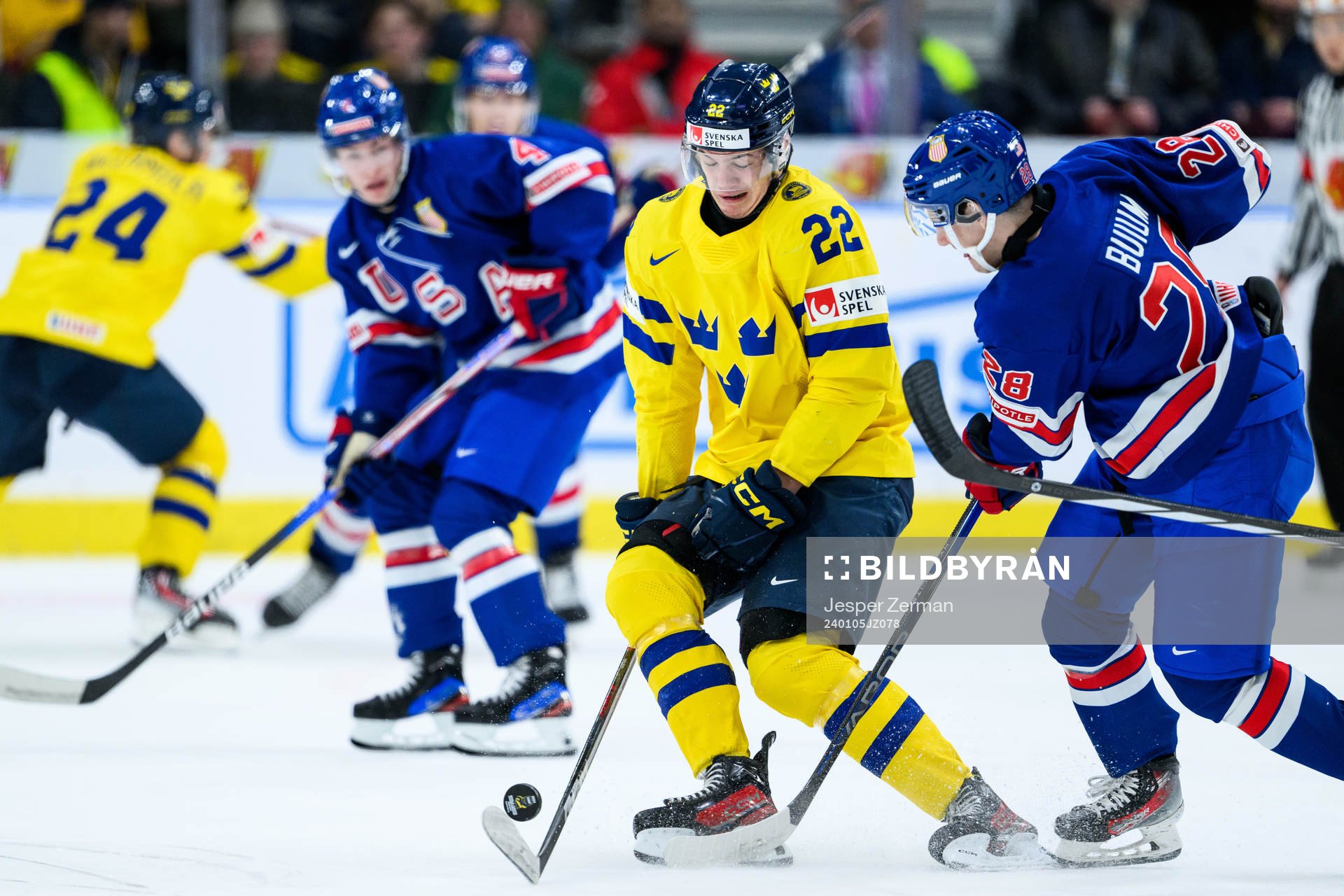 Anton Wahlberg of Sweden and Zeev Buium of USA