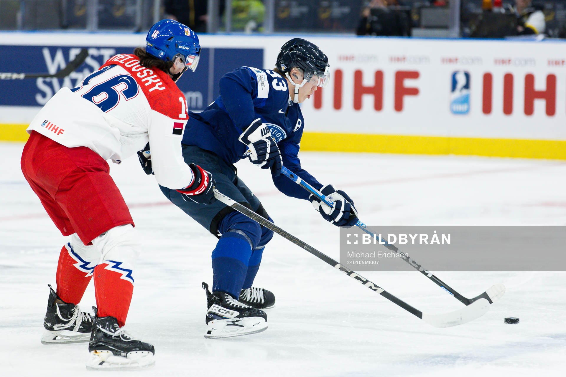Matyas Melovsky of Czech Republic and Jani Nyman of Finland