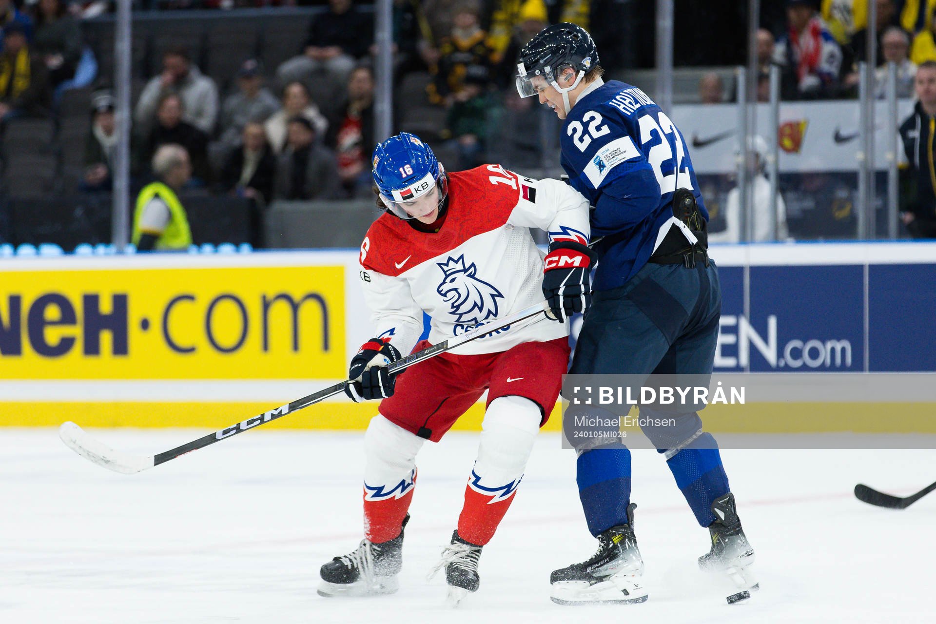 Matyas Melovsky of Czech Republic and Kasper Halttunen of