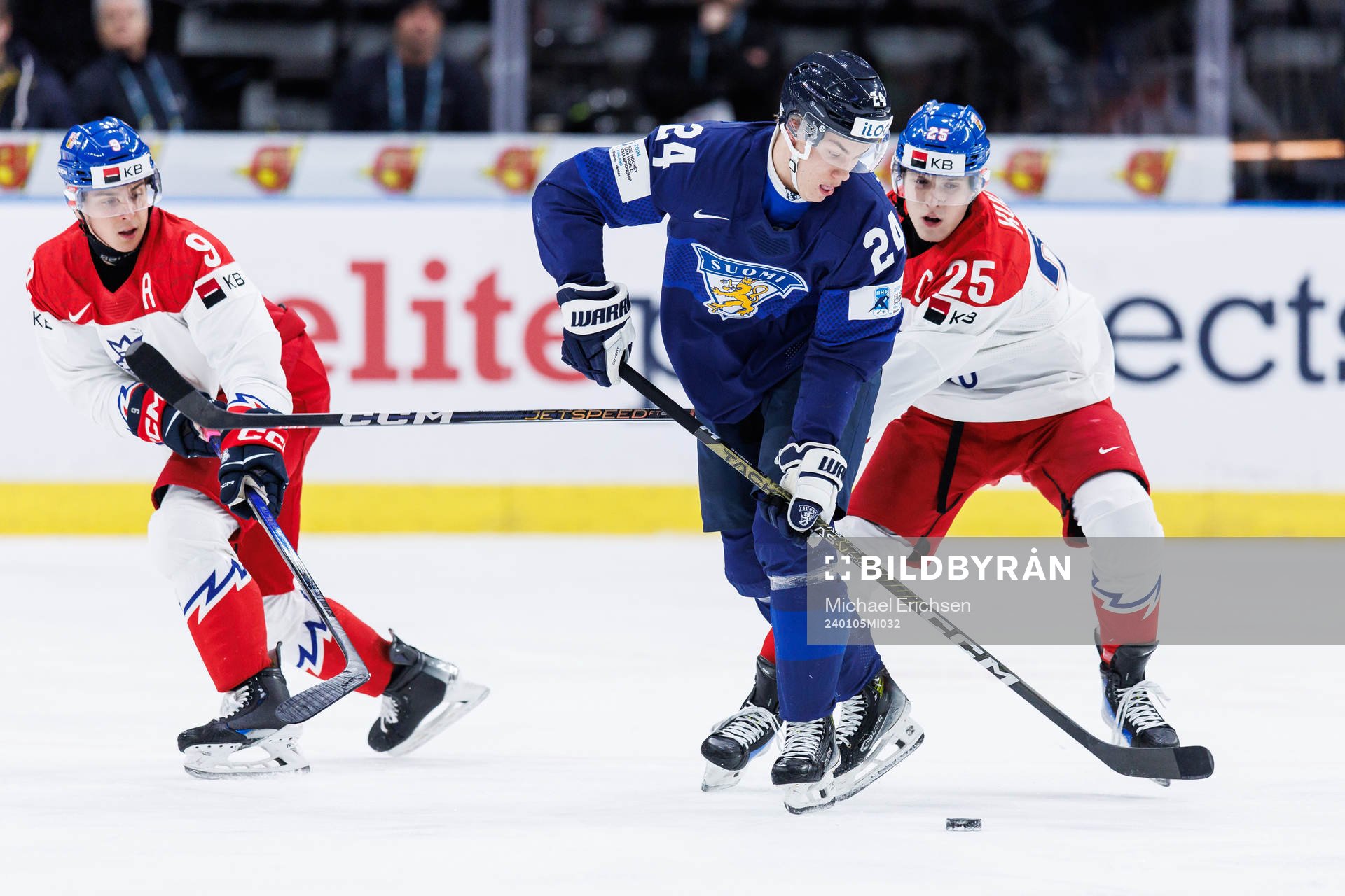 Tomas Hamara of Czech Republic, Max Koskipirtti and