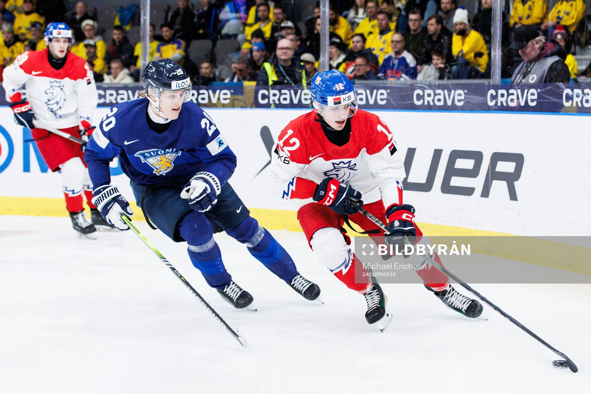 Oiva Keskinen of Finland and Dominik Rymon of Czech Republic