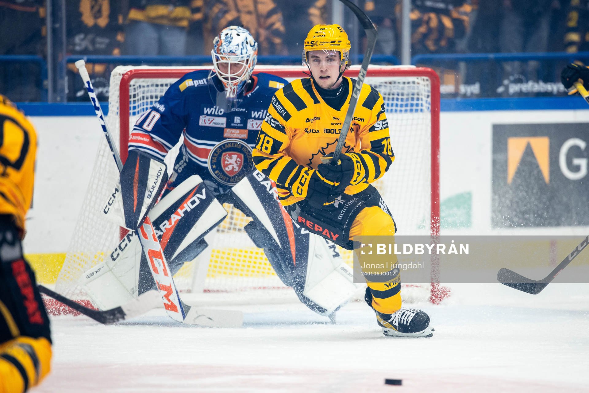 Växjös Adam Åhman och Skellefteås Elias Stenman