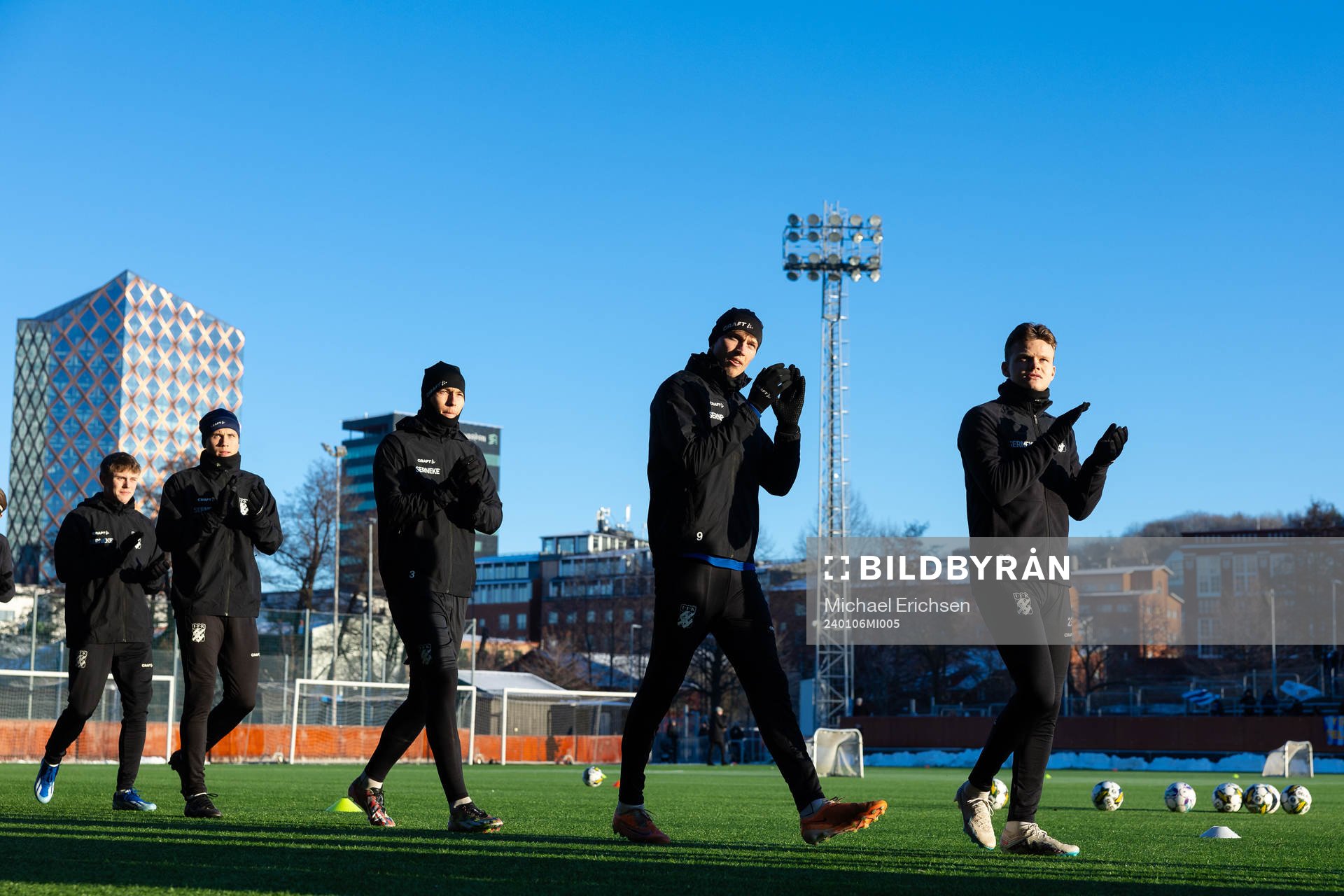 IFK Göteborgs Johan Bångsbo, Lars Skjellerup och Kolbeinn