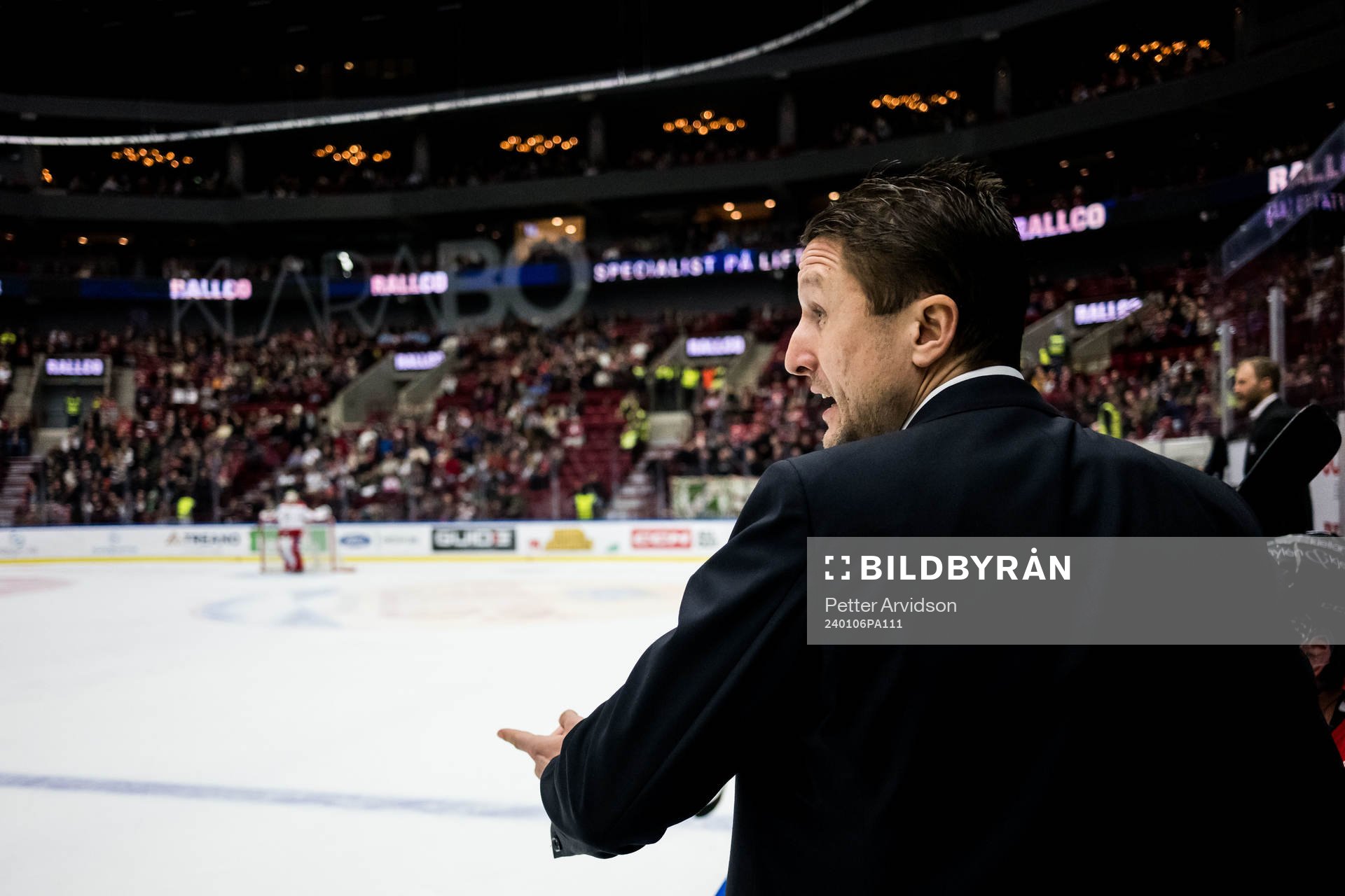 Malmö Redhawks tränare Tomas Kollar