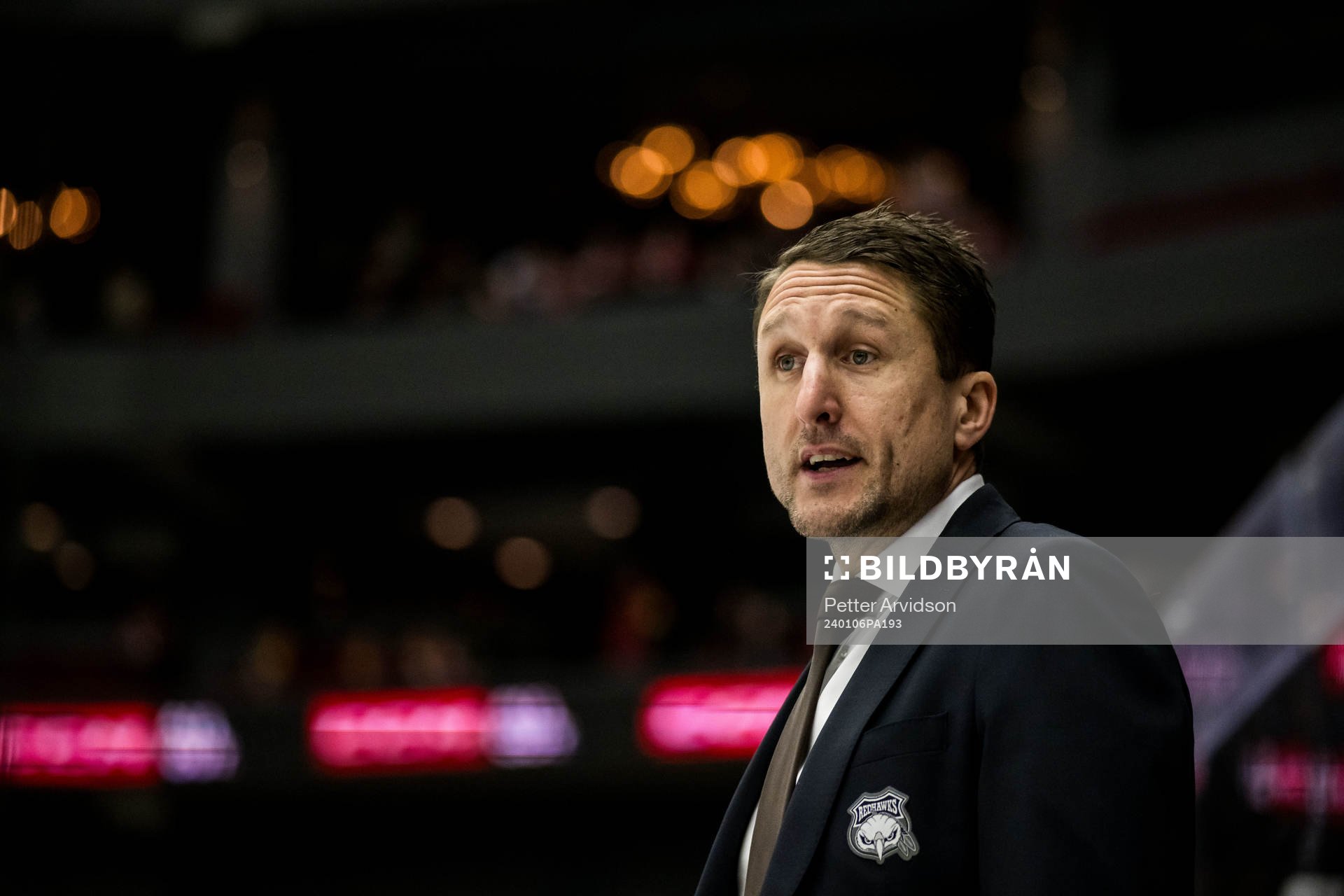 Malmö Redhawks tränare Tomas Kollar