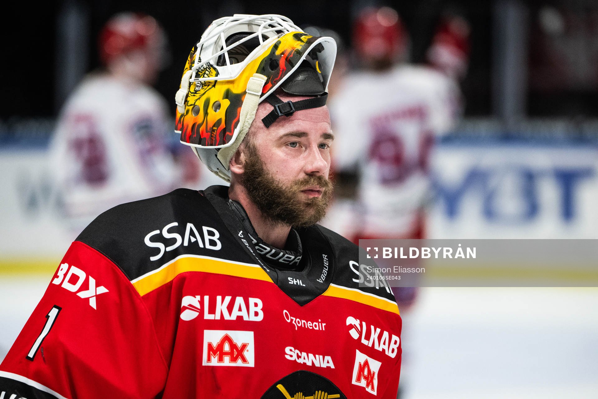Luleås målvakt David Rautio