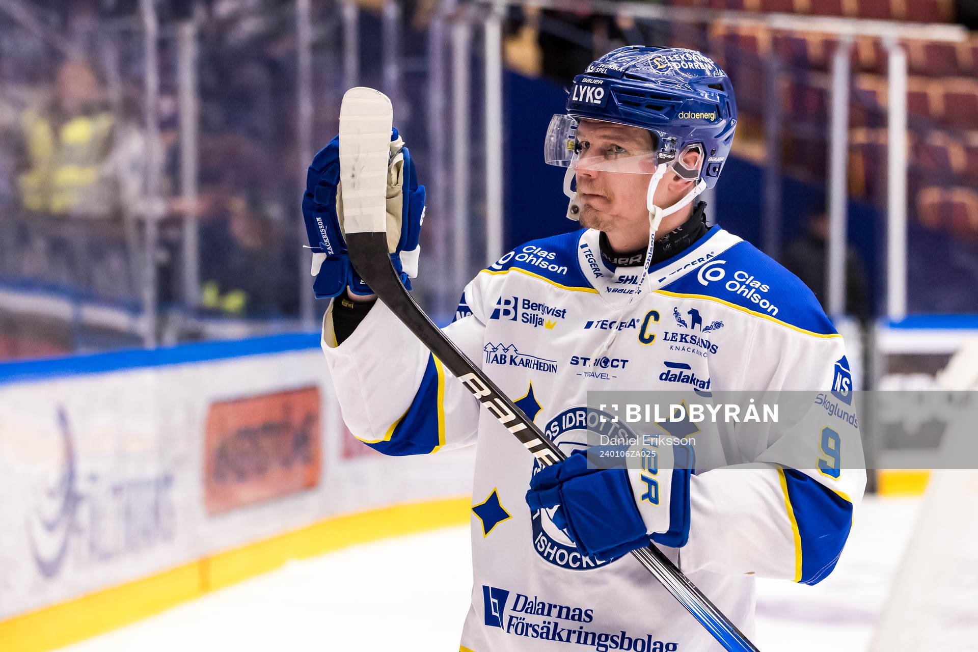 Leksands Patrik Zackrisson utsedd till matchens krigare