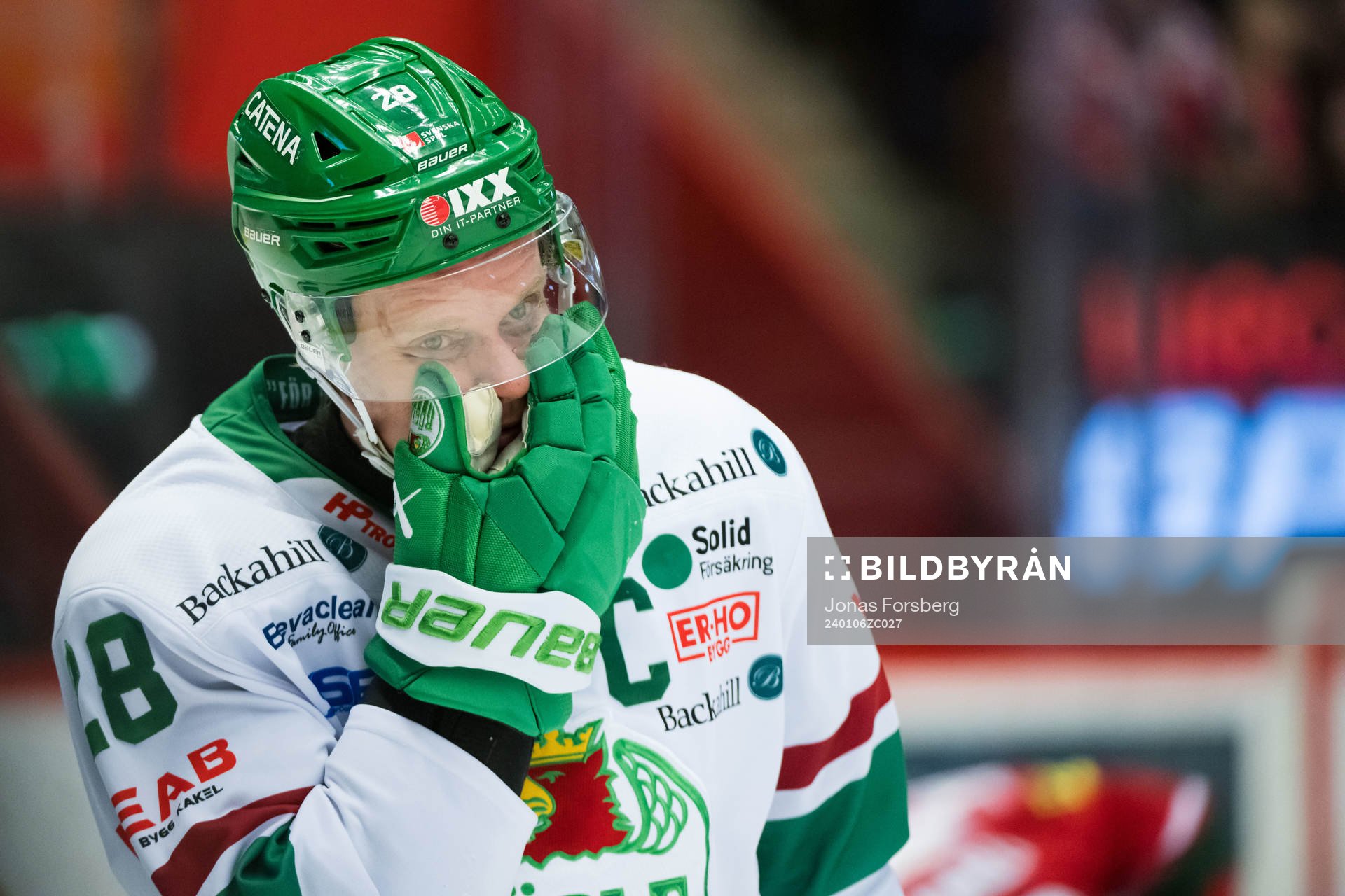 Rögles Anton Bengtsson har ont