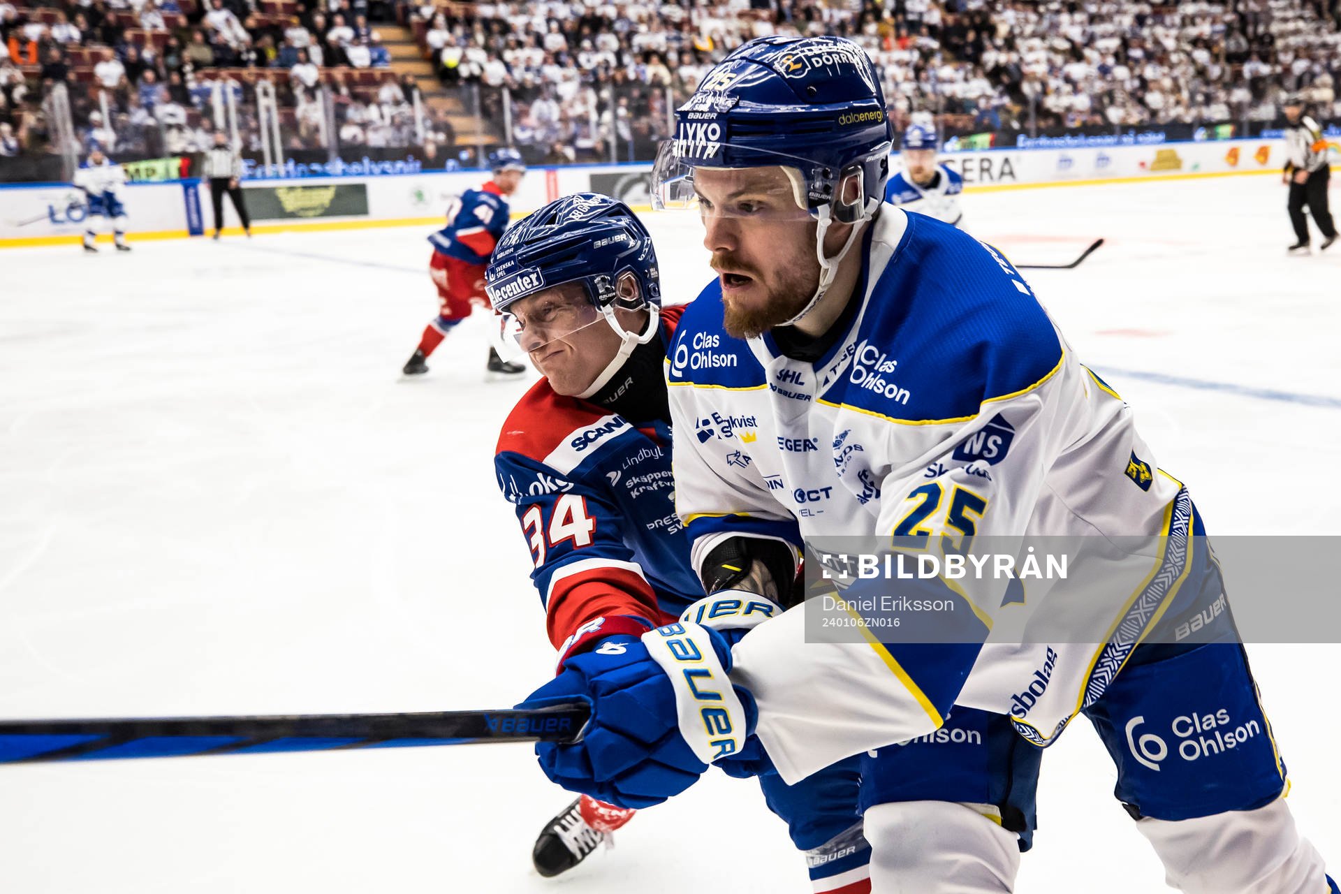 Oskarshamns Olli Palola och Leksands Lucas Elvenes