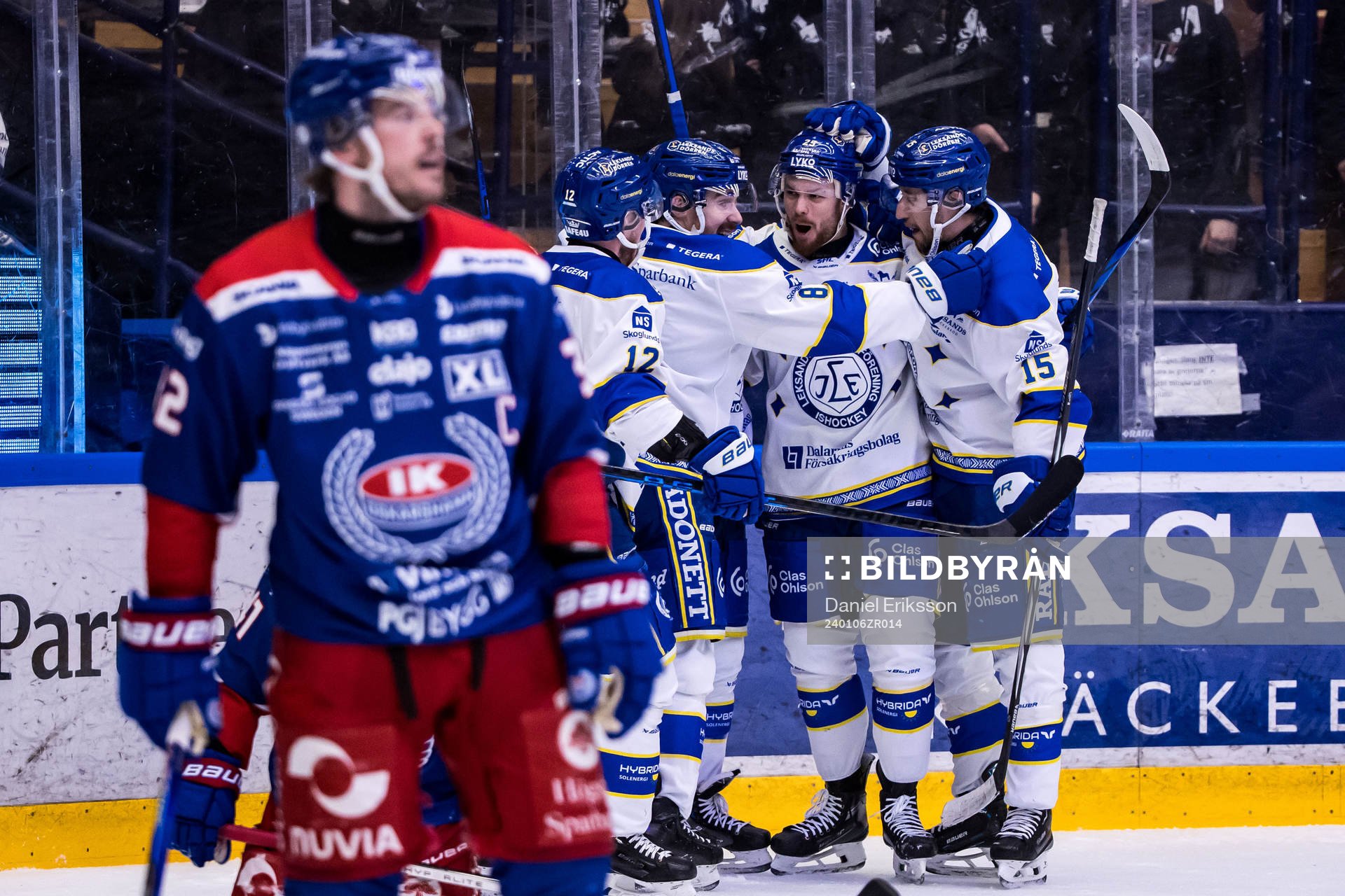 Leksands Lucas Elvenes jublar