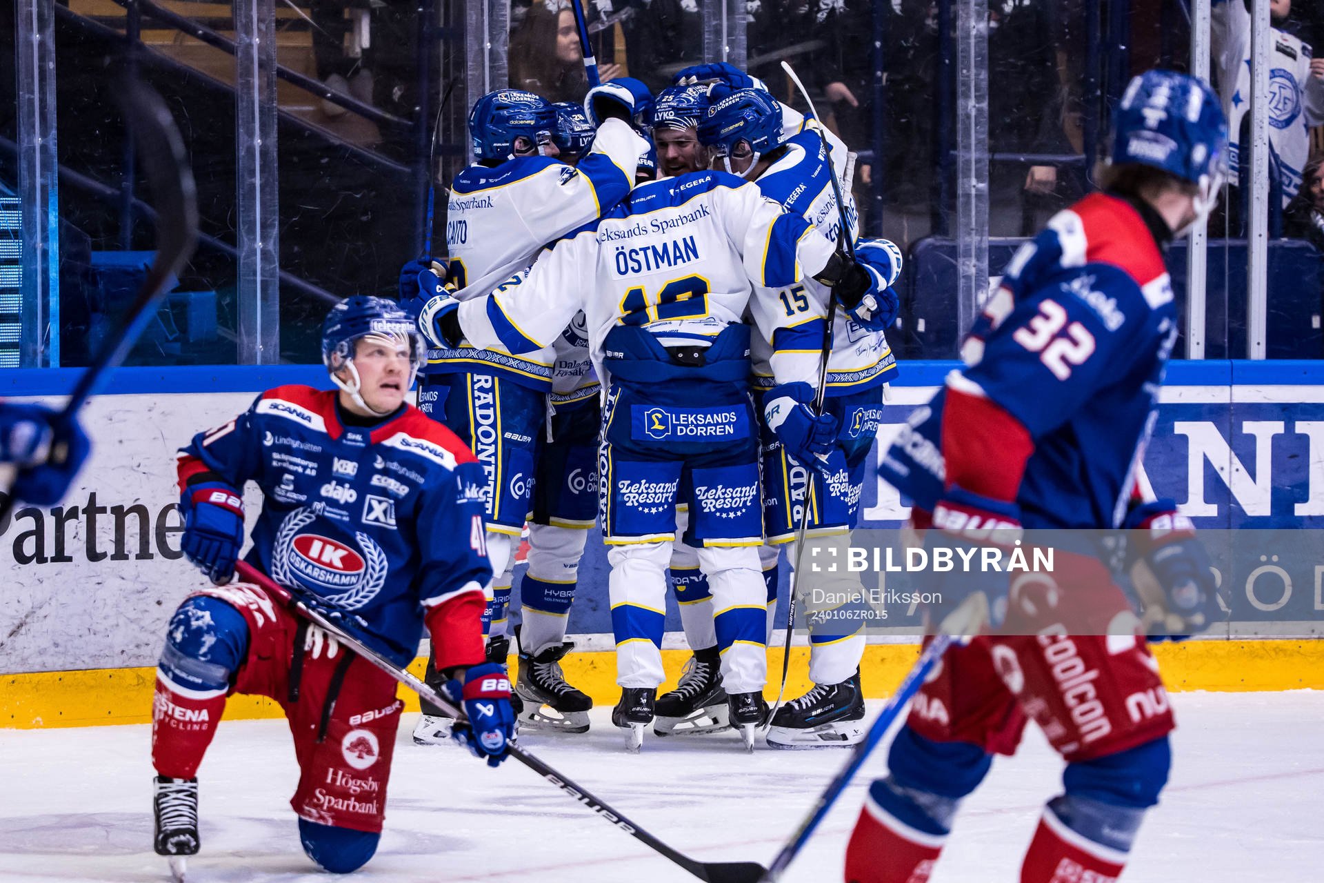 Leksands Lucas Elvenes jublar