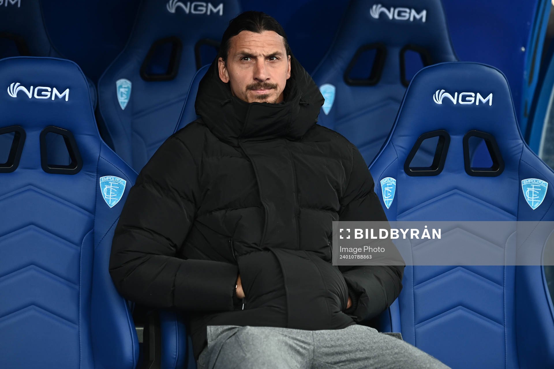 Zlatan Ibrahimovic of AC Milan
