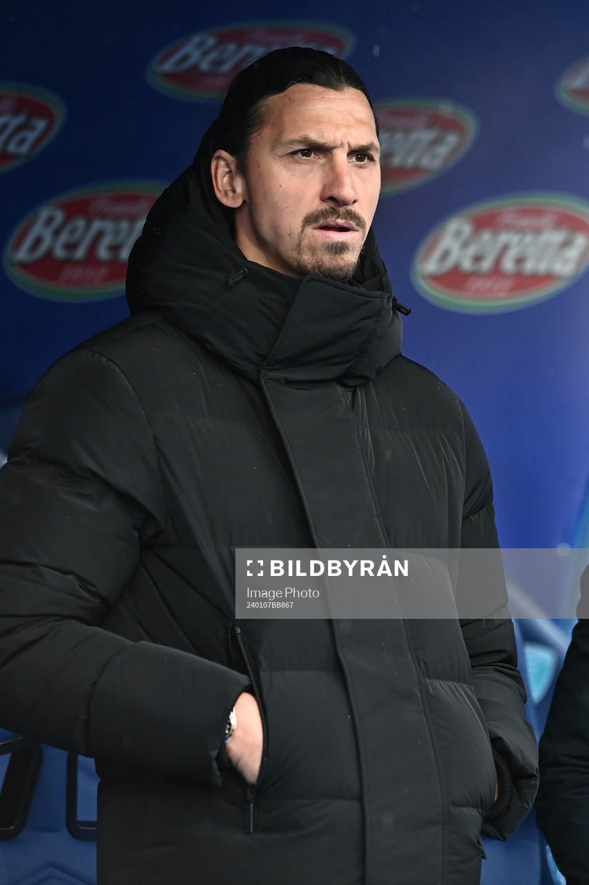 Zlatan Ibrahimovic of AC Milan