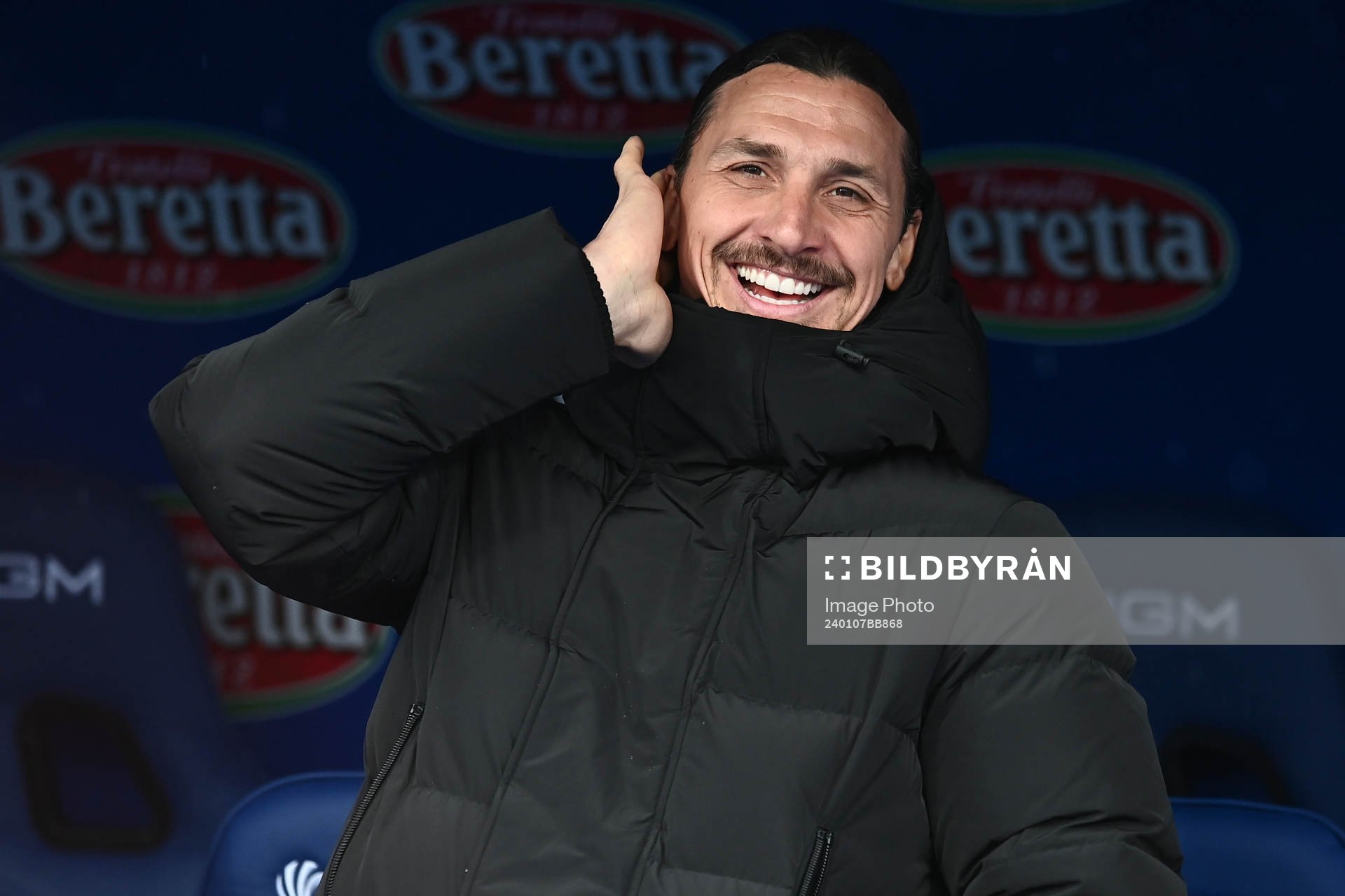 Zlatan Ibrahimovic of AC Milan