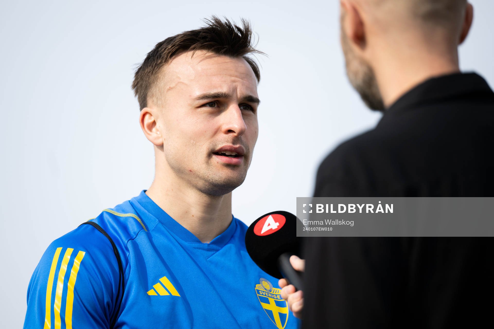 Henrik Castegren of the Swedish men's football national