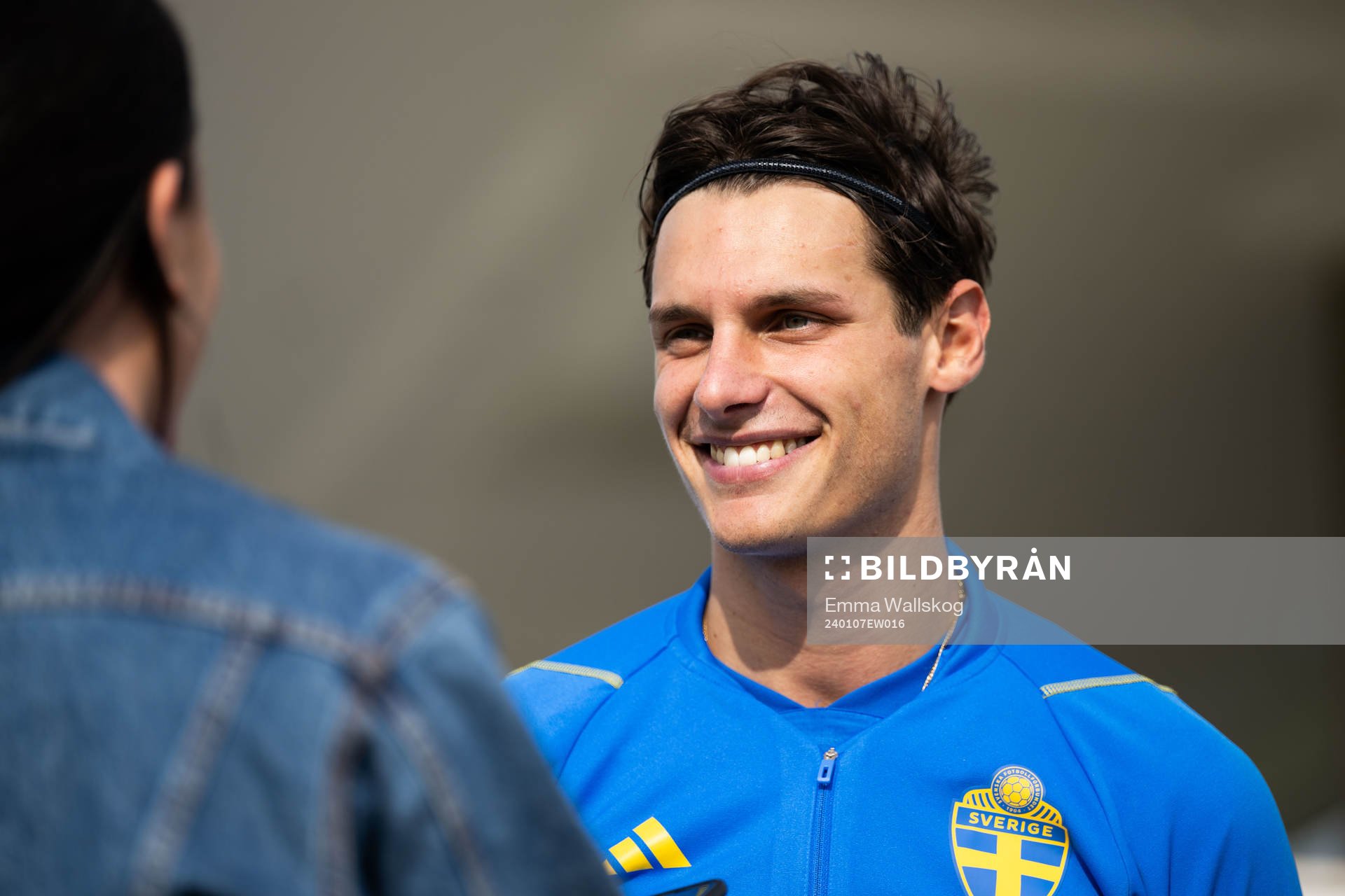 Kevin Ackerman of the Swedish men's football national team