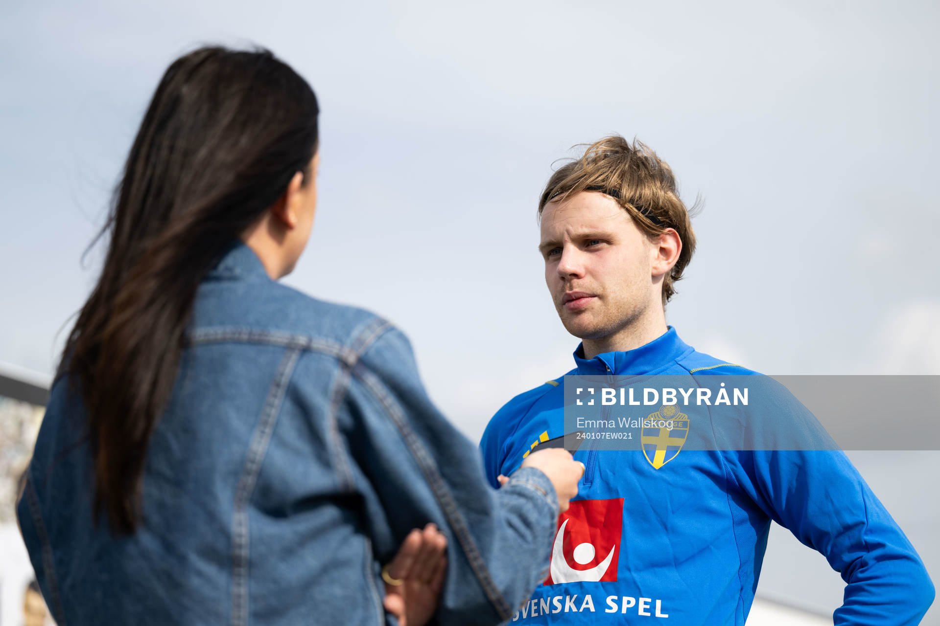 Oscar Pettersson of the Swedish men's football national