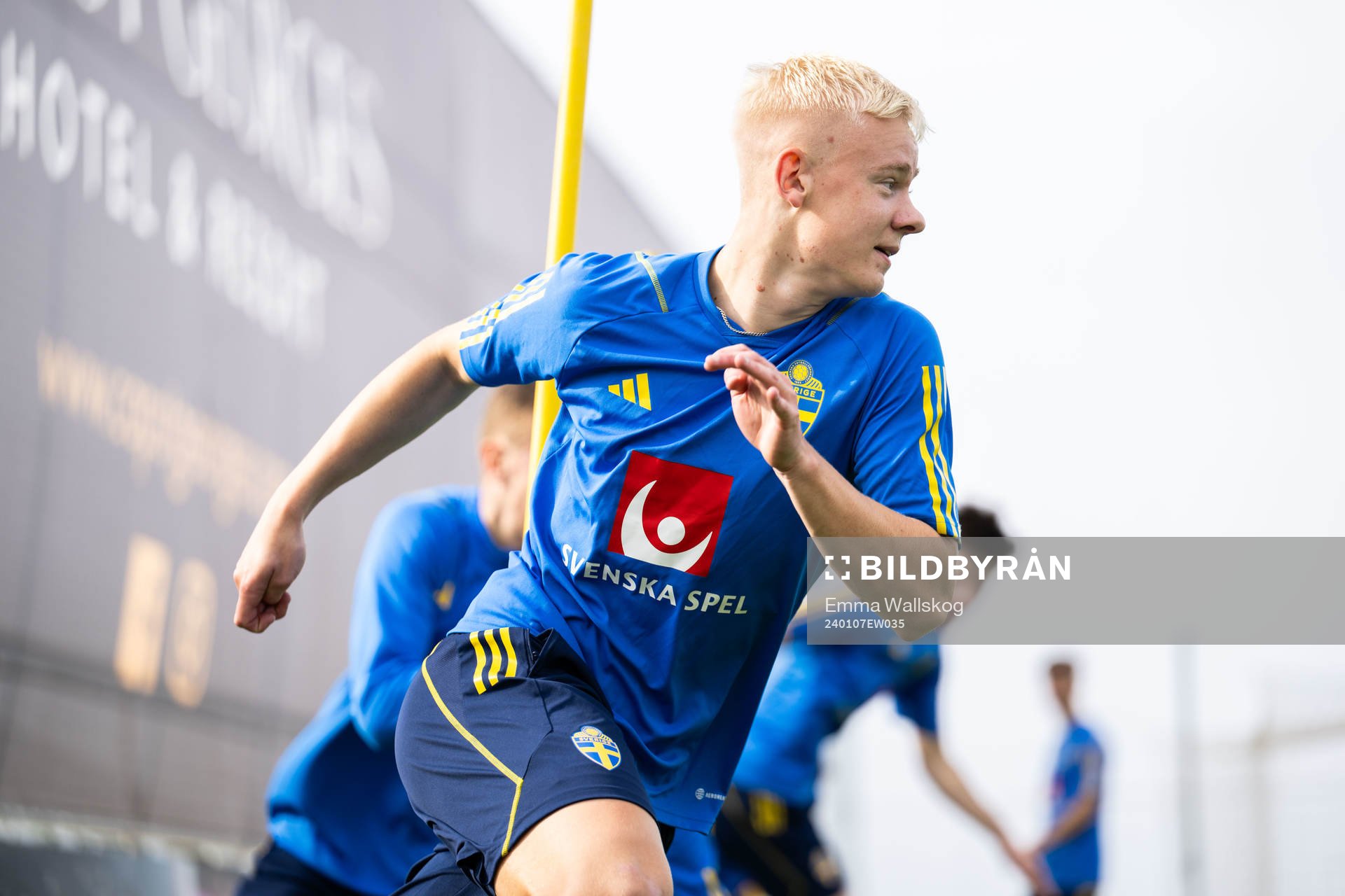 Otto Rosengren of the Swedish men's football national team