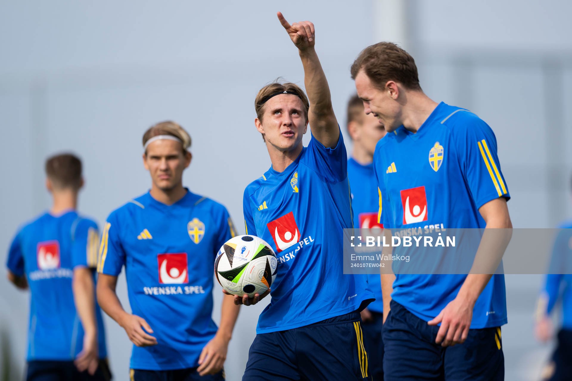 Erik Ahlstrand and Adam Carlén of the Swedish men's