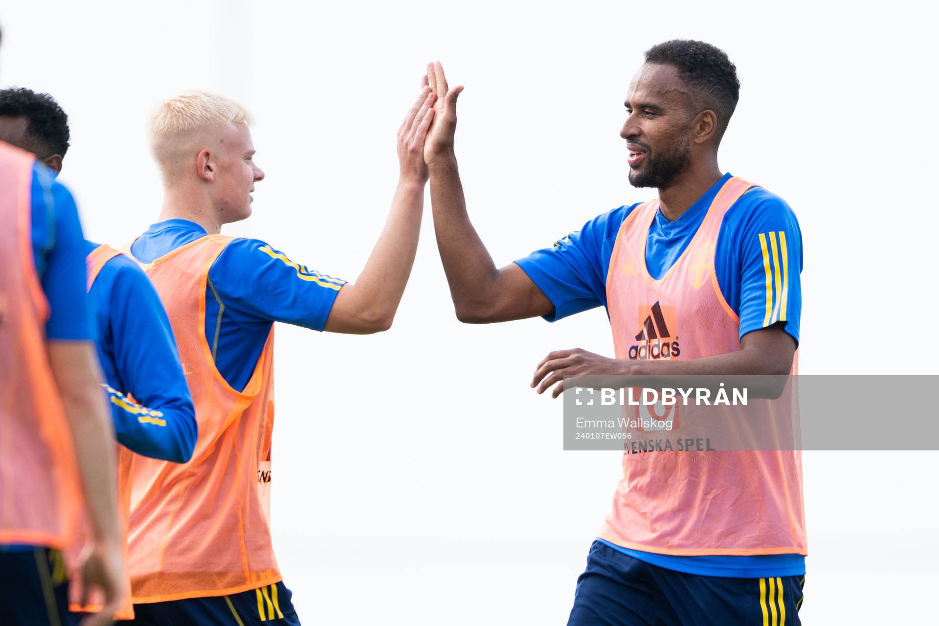 Otto Rosengren and Isaac Kiese Thelin of the Swedish men's
