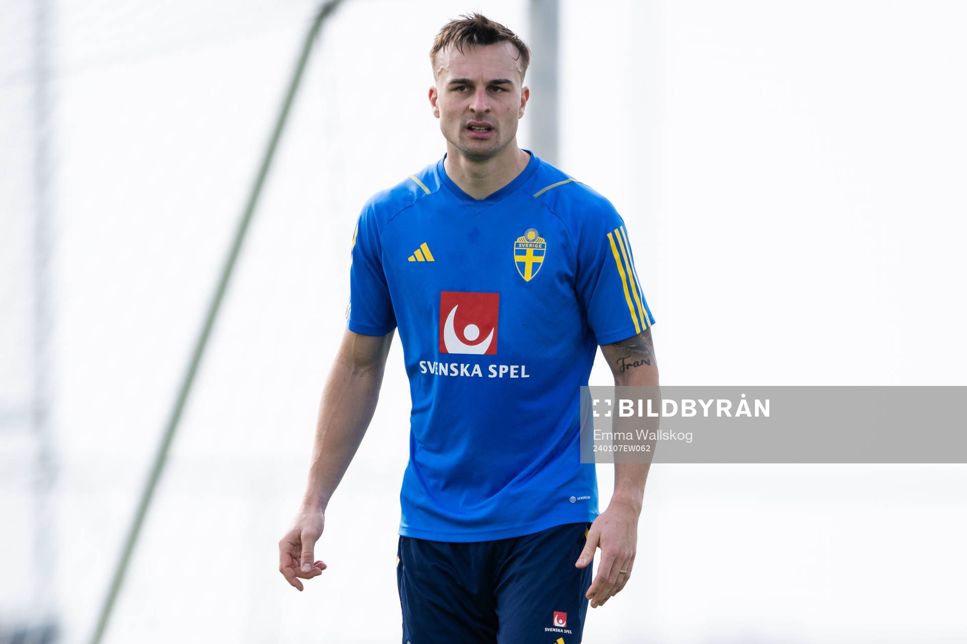 Henrik Castegren of the Swedish men's football national