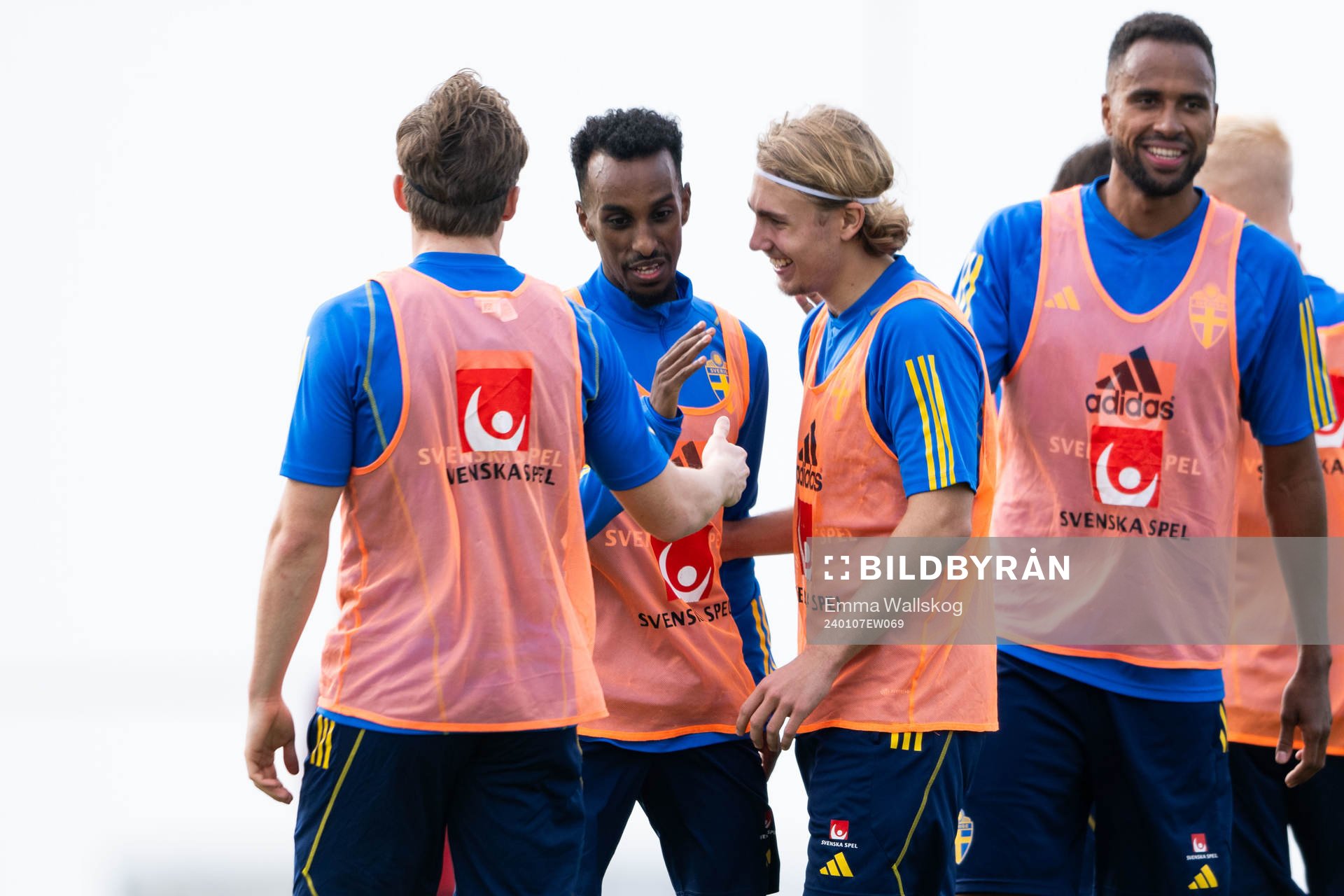 Johan Karlsson, Taha Ali and Sebastian Nanasi of the
