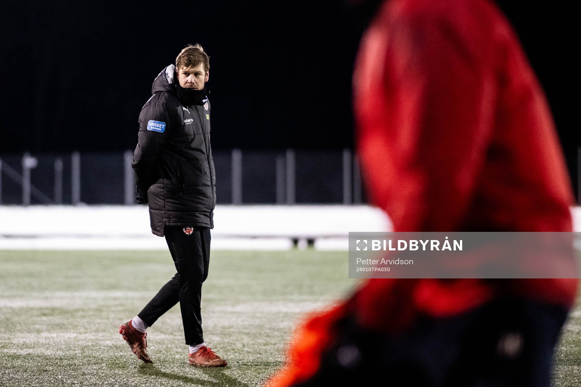 Assisterande tränare Max Lindén