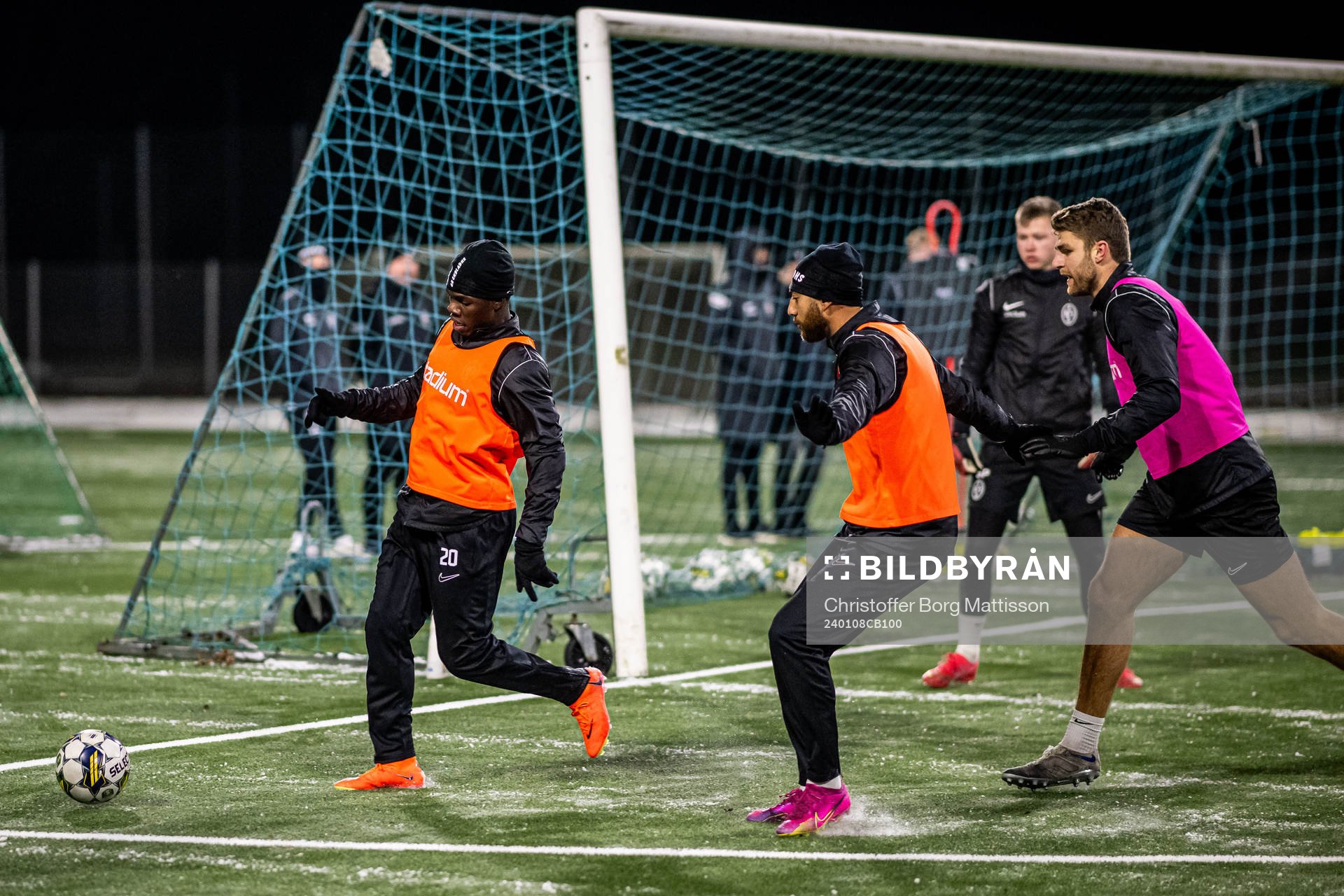 Xavier Odhiambo, Rassa Rahmani och Erik Hedenquist