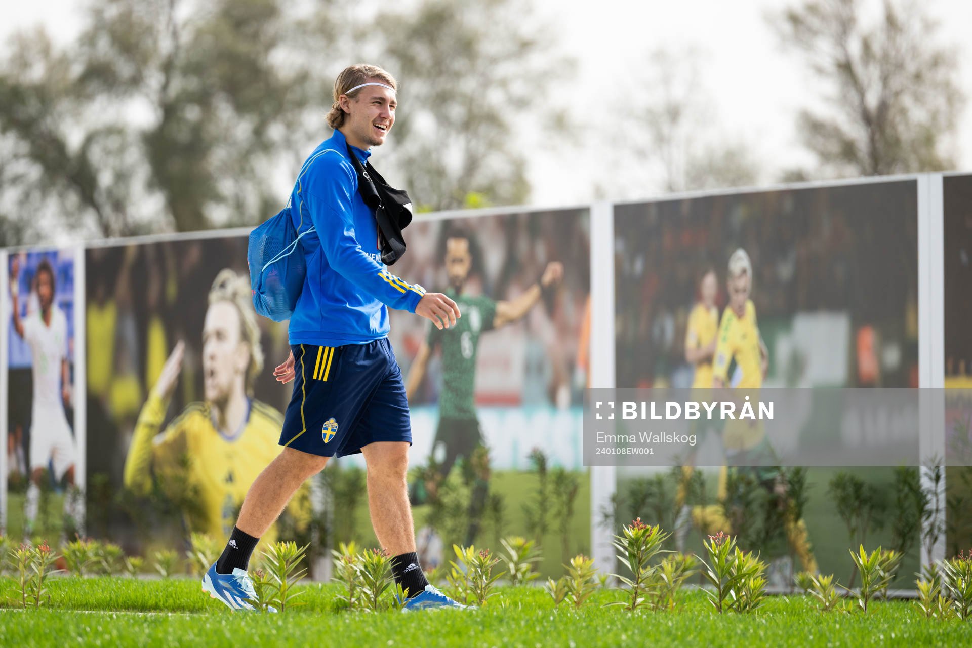 Sebastian Nanasi of the Swedish men's football national