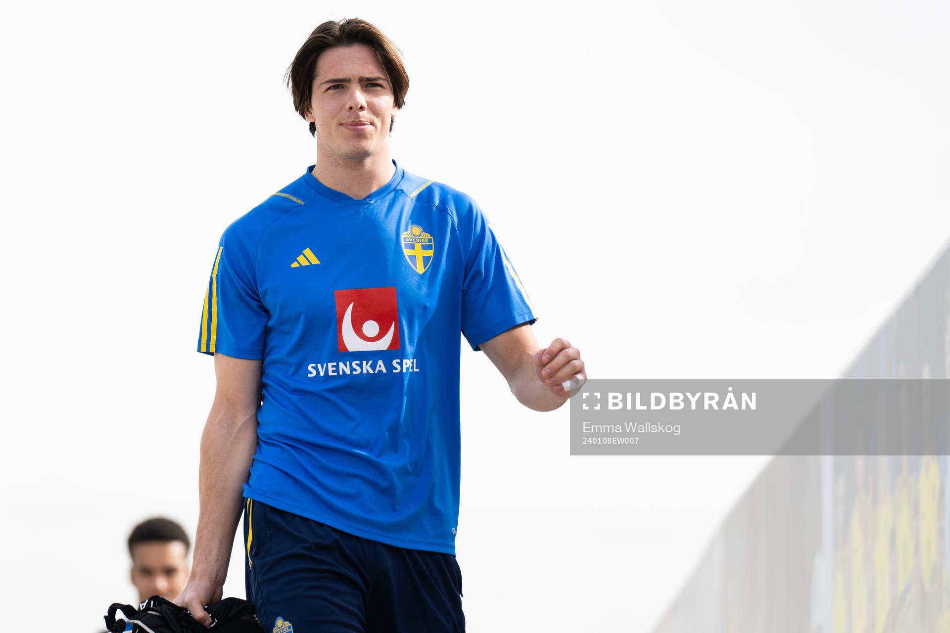 Goalkeeper Jacob Widell Zetterström of the Swedish men's