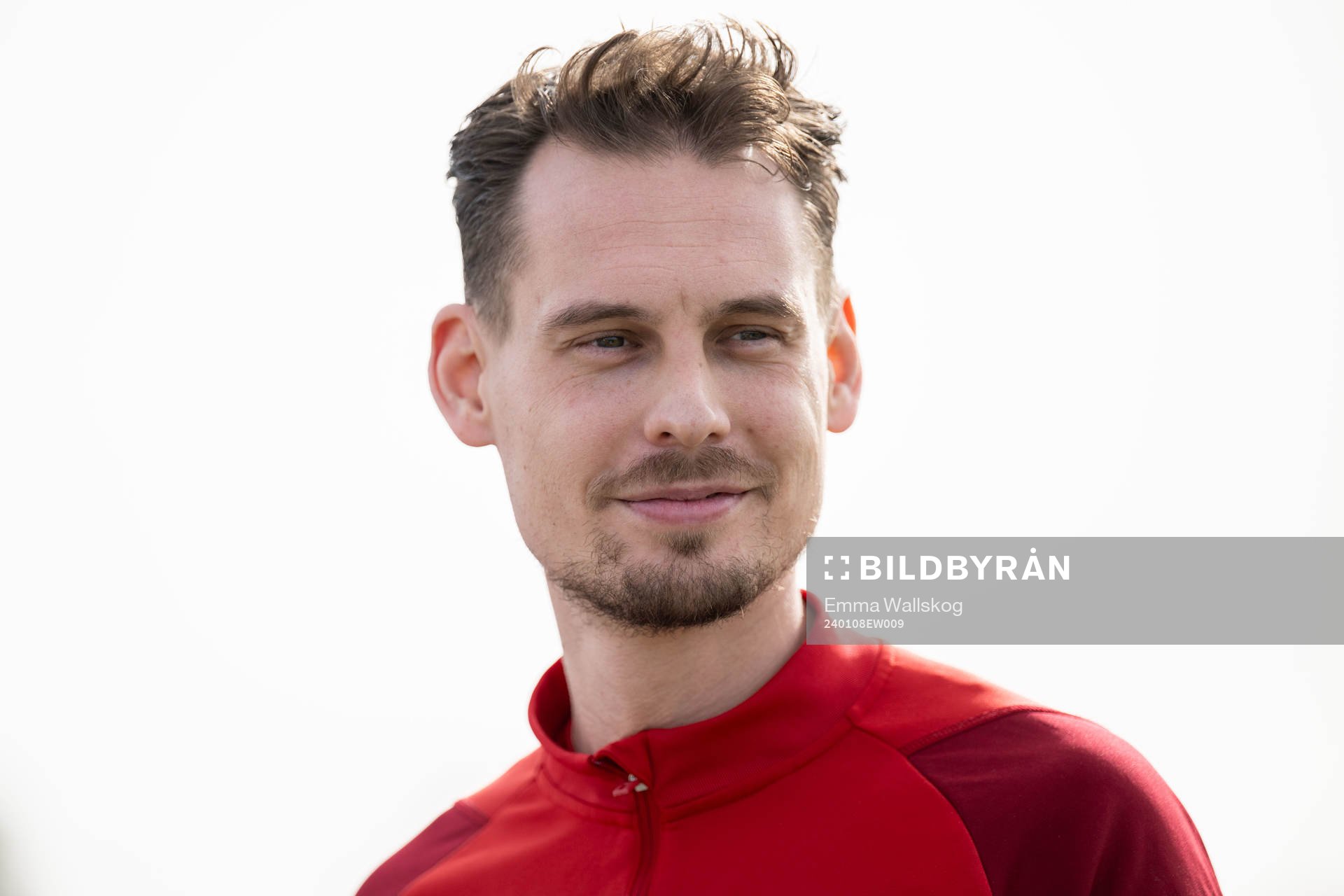 Interim coach Daniel Bäckström of the Swedish men's