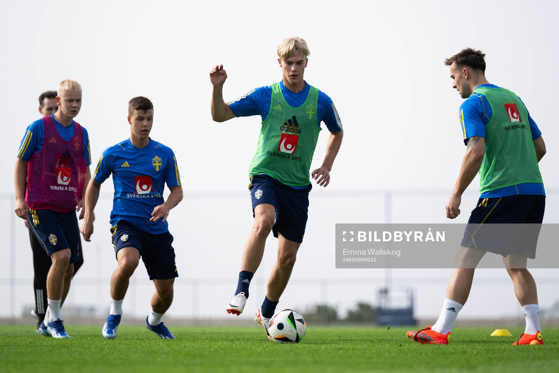 Samuel Dahl and Lucas Bergvall of the Swedish men's