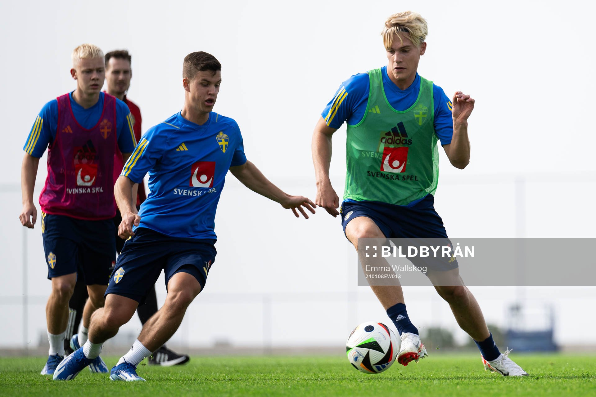 Samuel Dahl and Lucas Bergvall of the Swedish men's