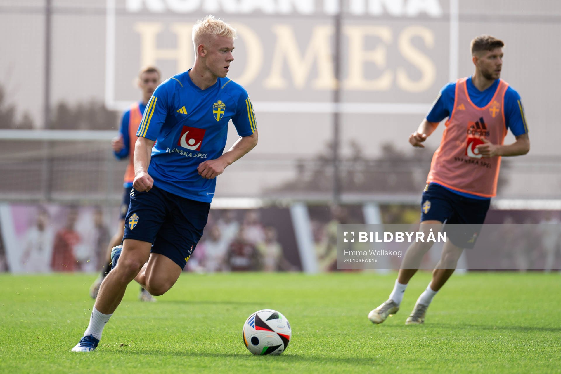 Otto Rosengren of the Swedish men's football national team