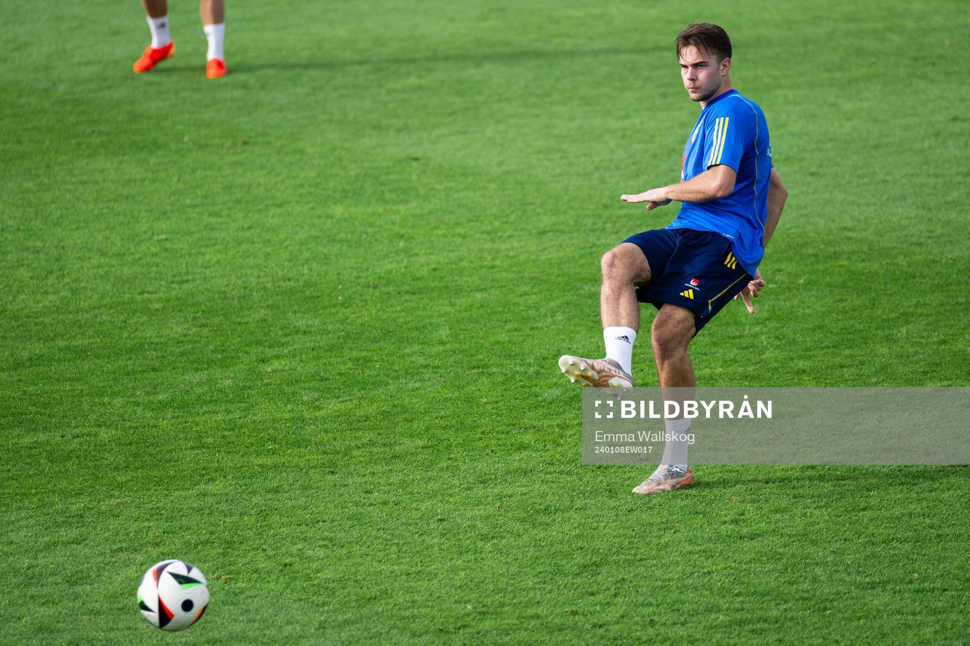 Anton Eriksson of the Swedish men's football national team