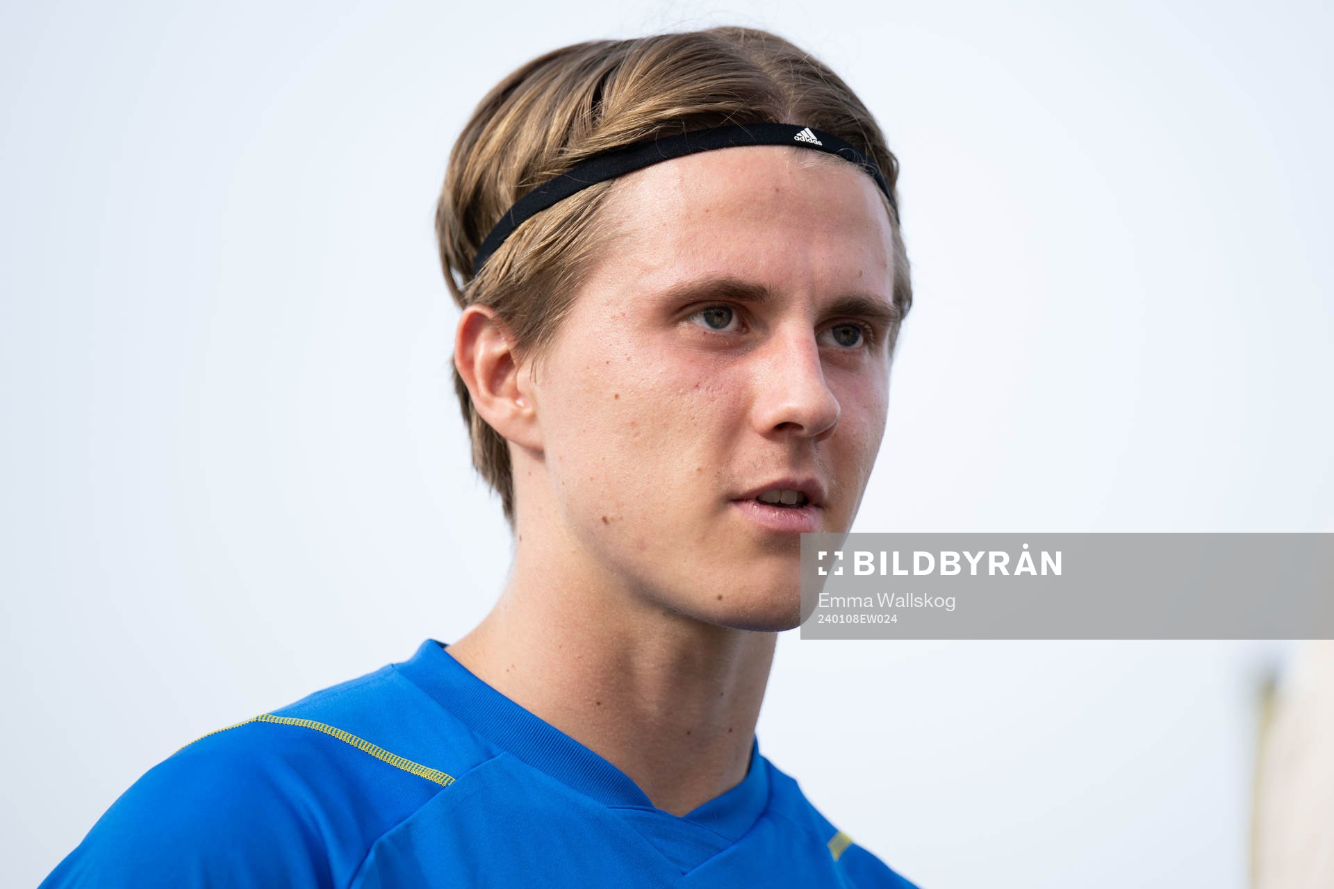 Erik Ahlstrand of the Swedish men's football national team