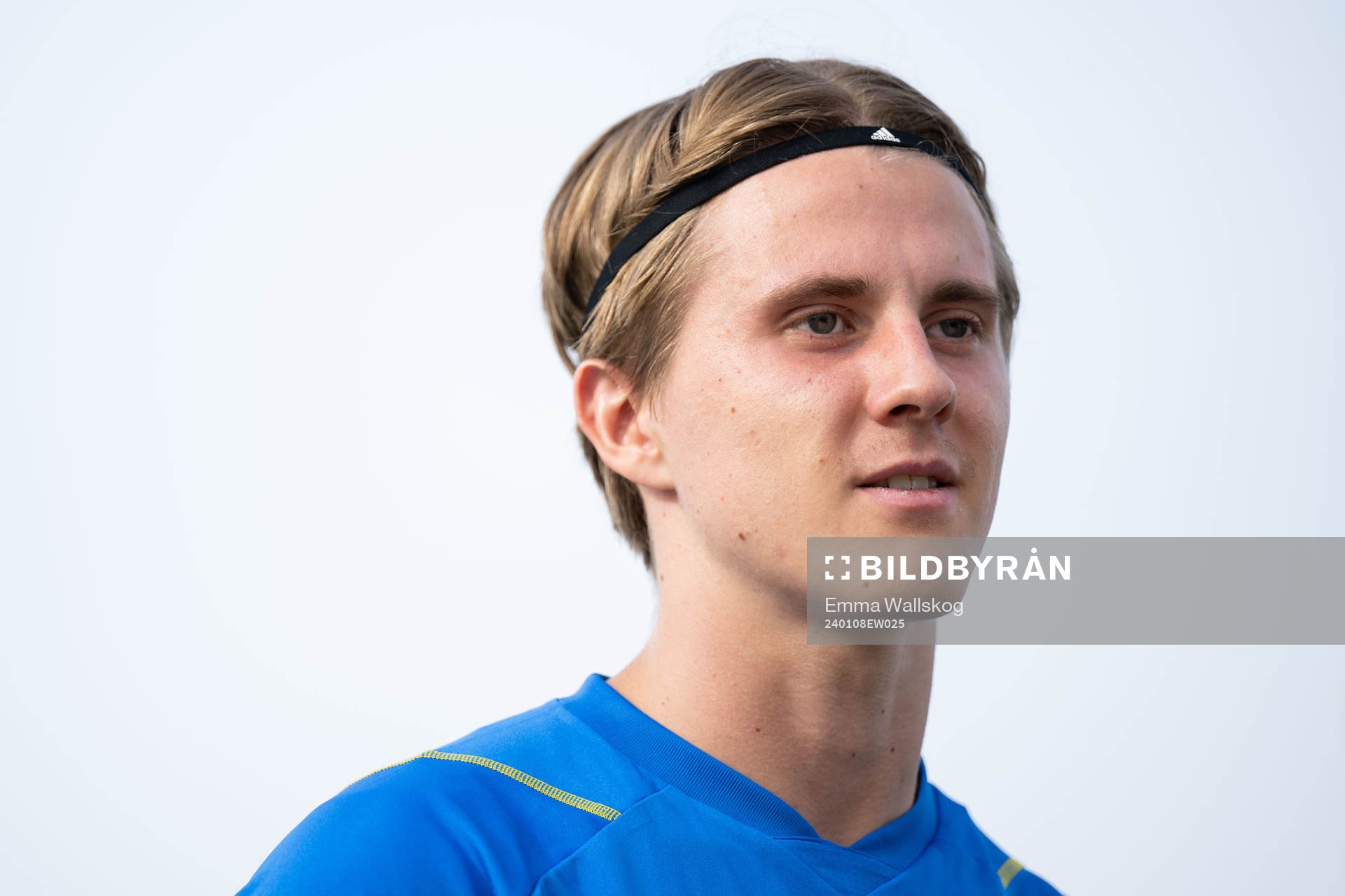 Erik Ahlstrand of the Swedish men's football national team