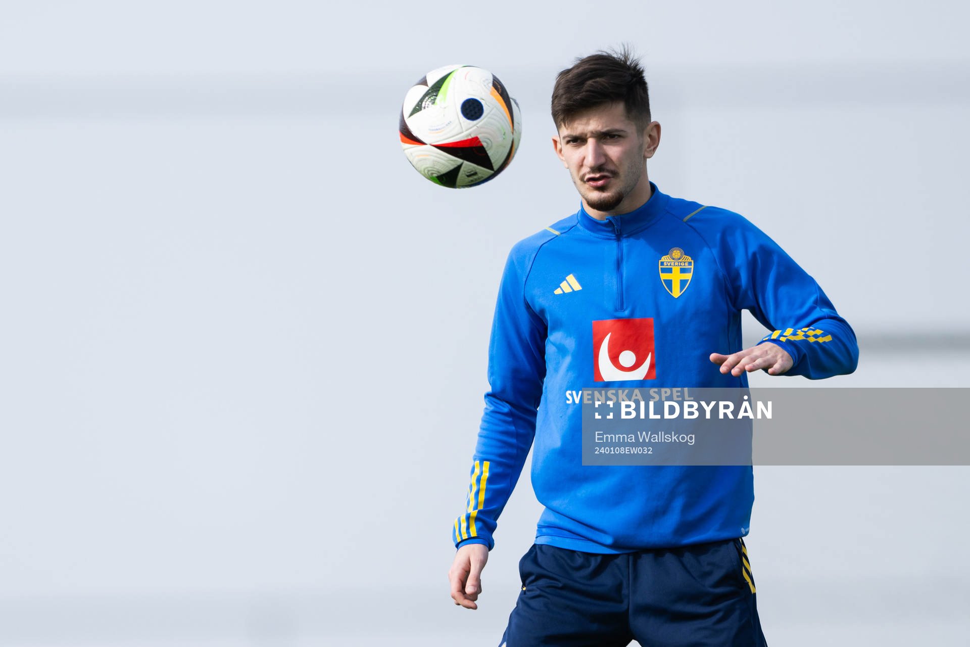 Armin Gigovic of the Swedish men's football national team