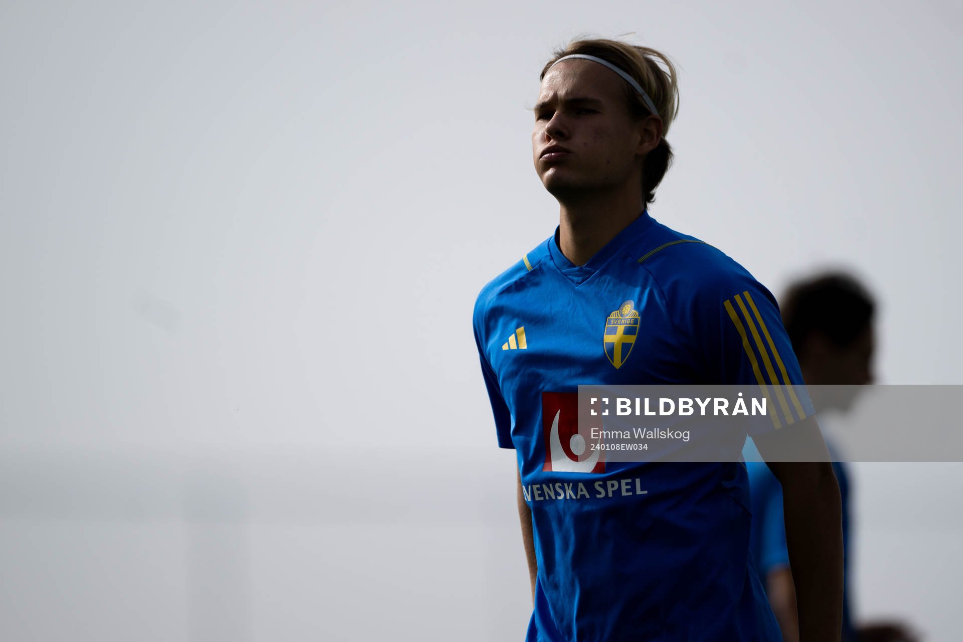 Markus Karlsson of the Swedish men's football national team