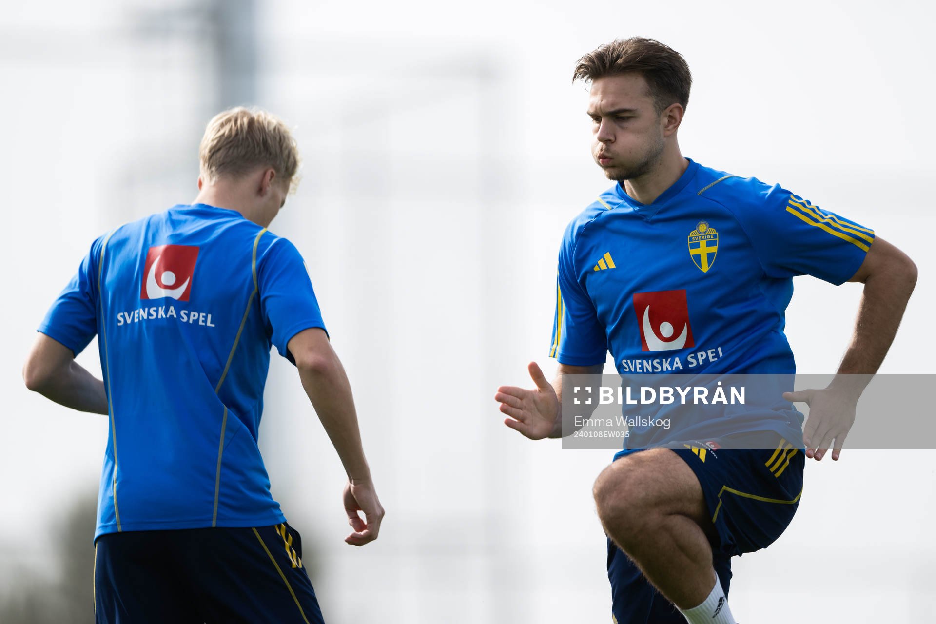 Anton Eriksson of the Swedish men's football national team