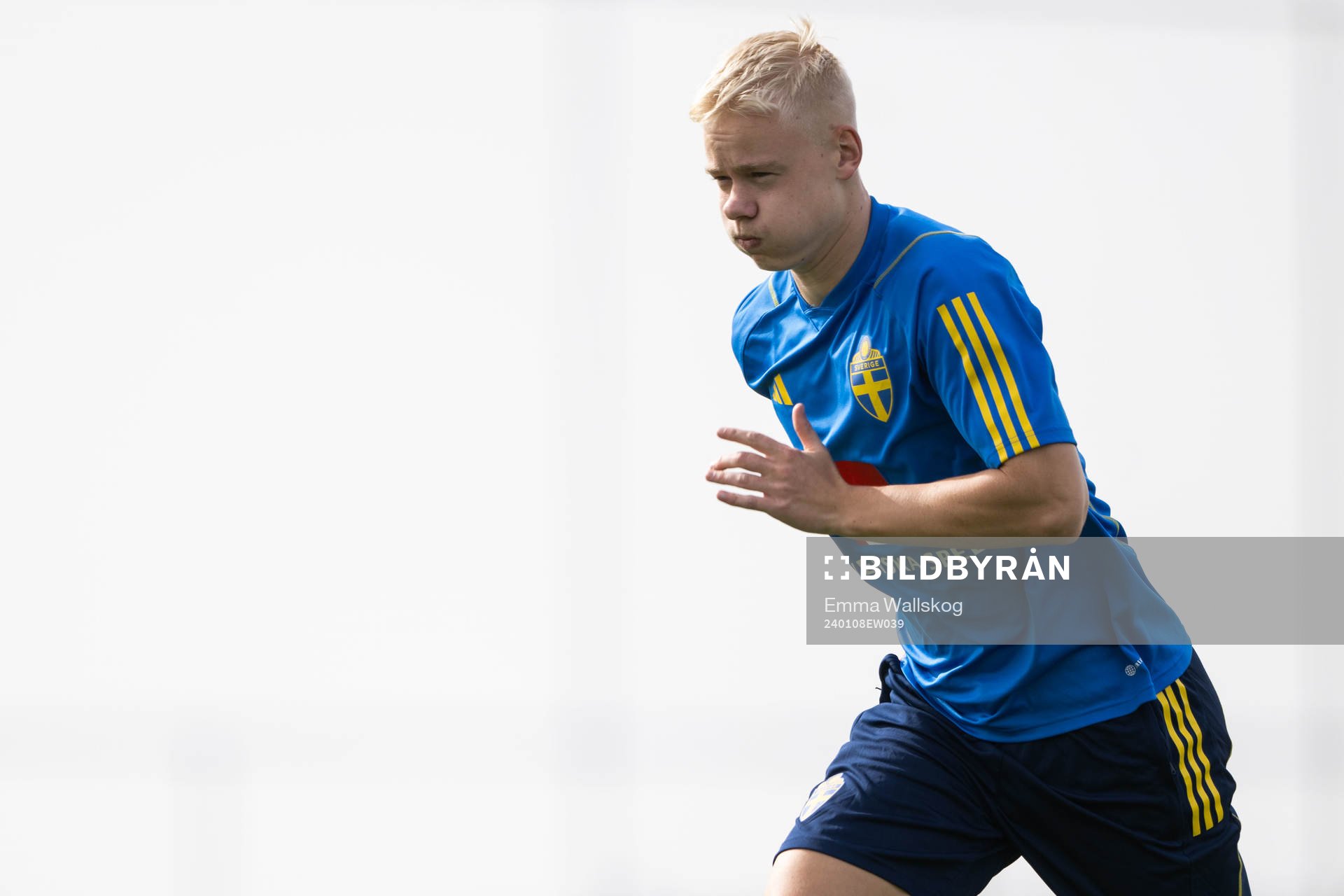 Otto Rosengren of the Swedish men's football national team