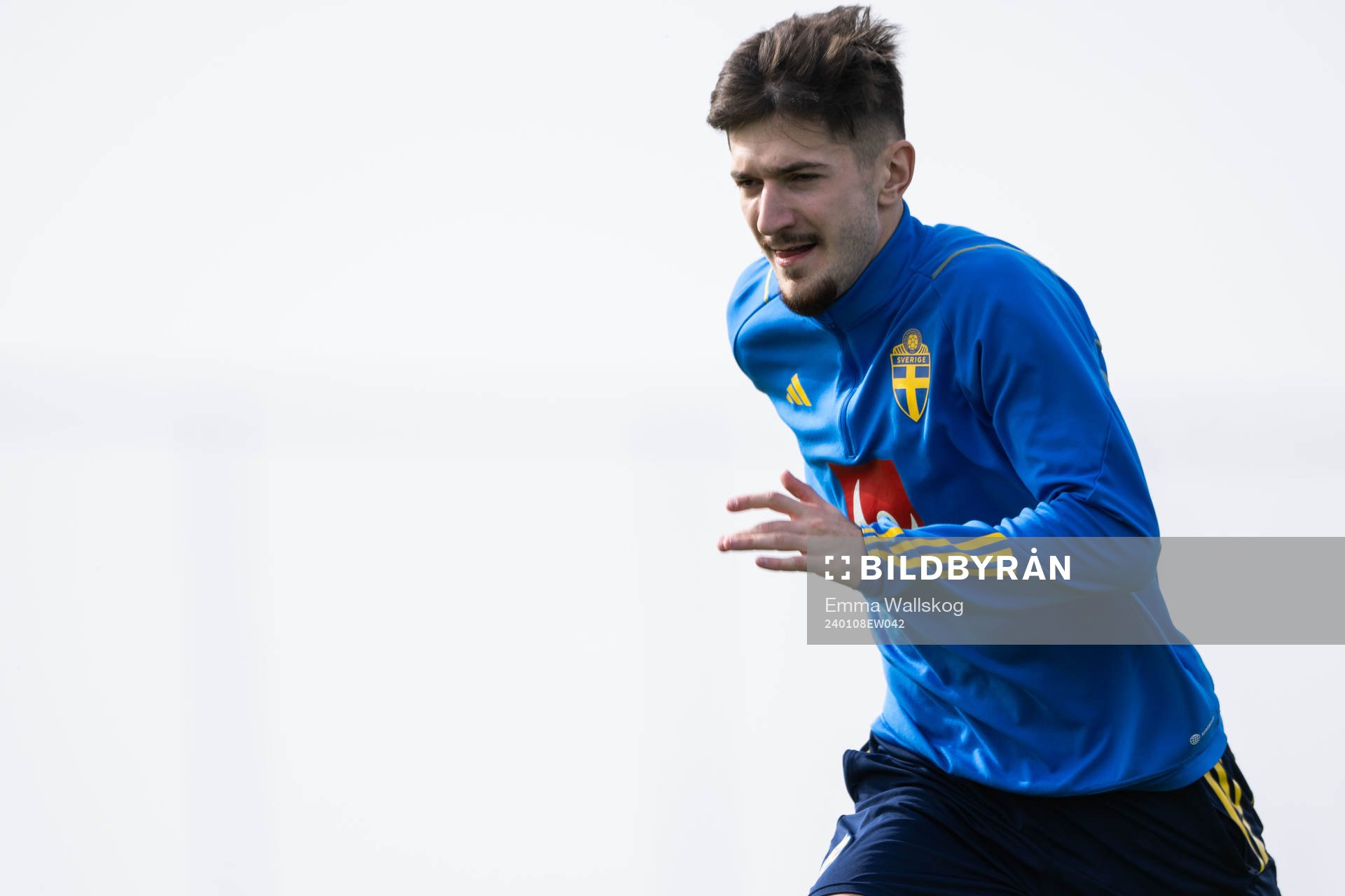 Armin Gigovic of the Swedish men's football national team