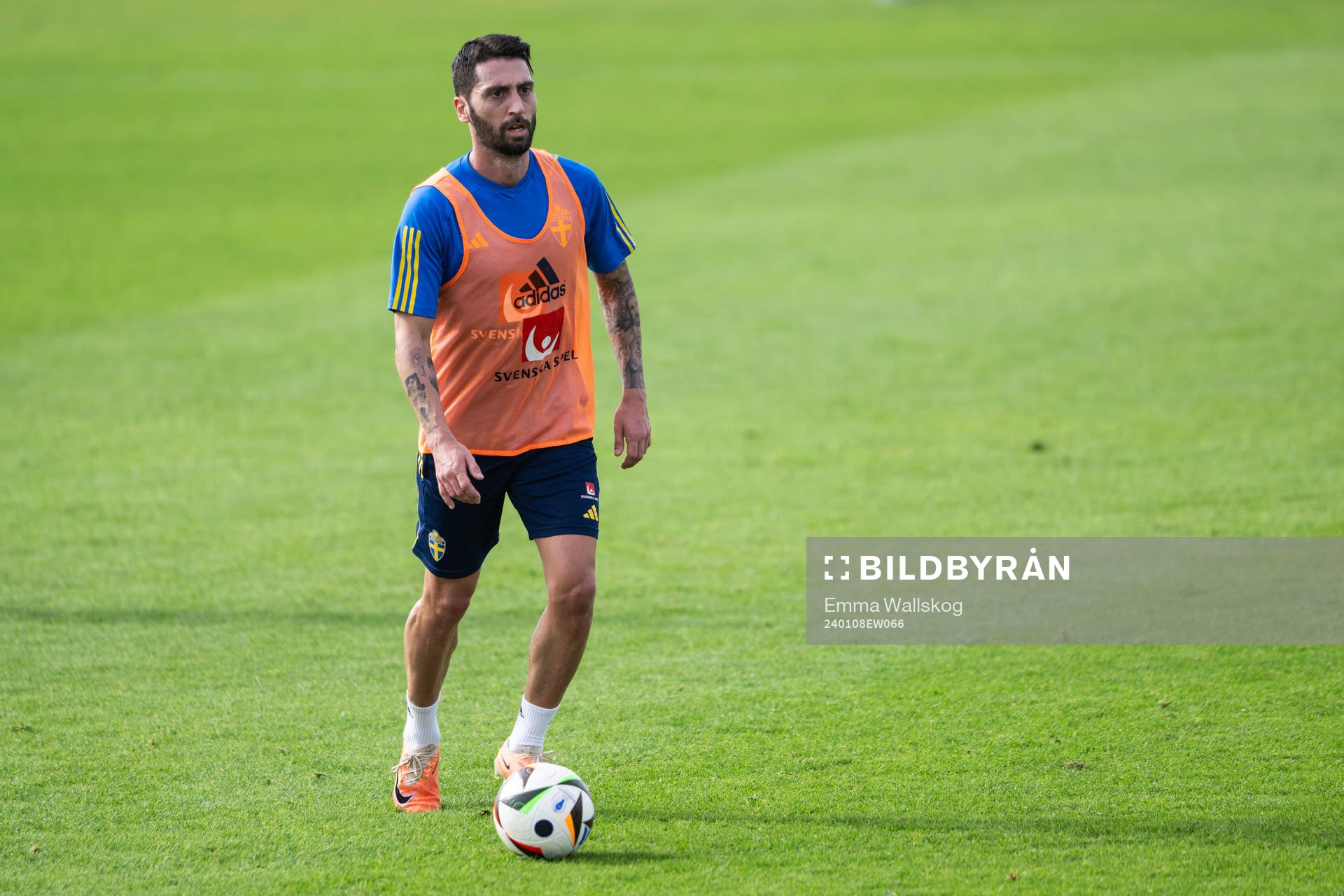 Nahir Besara of the Swedish men's football national team at