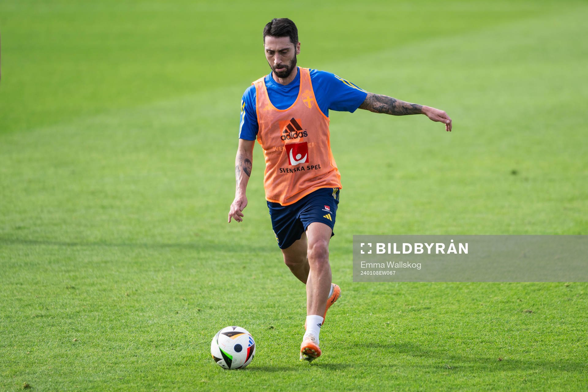 Nahir Besara of the Swedish men's football national team at