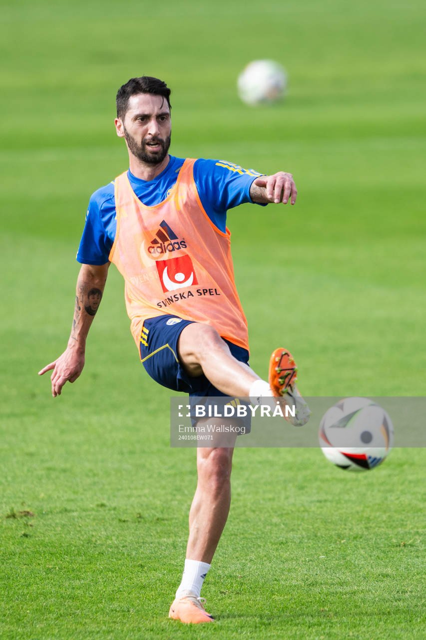 Nahir Besara of the Swedish men's football national team at